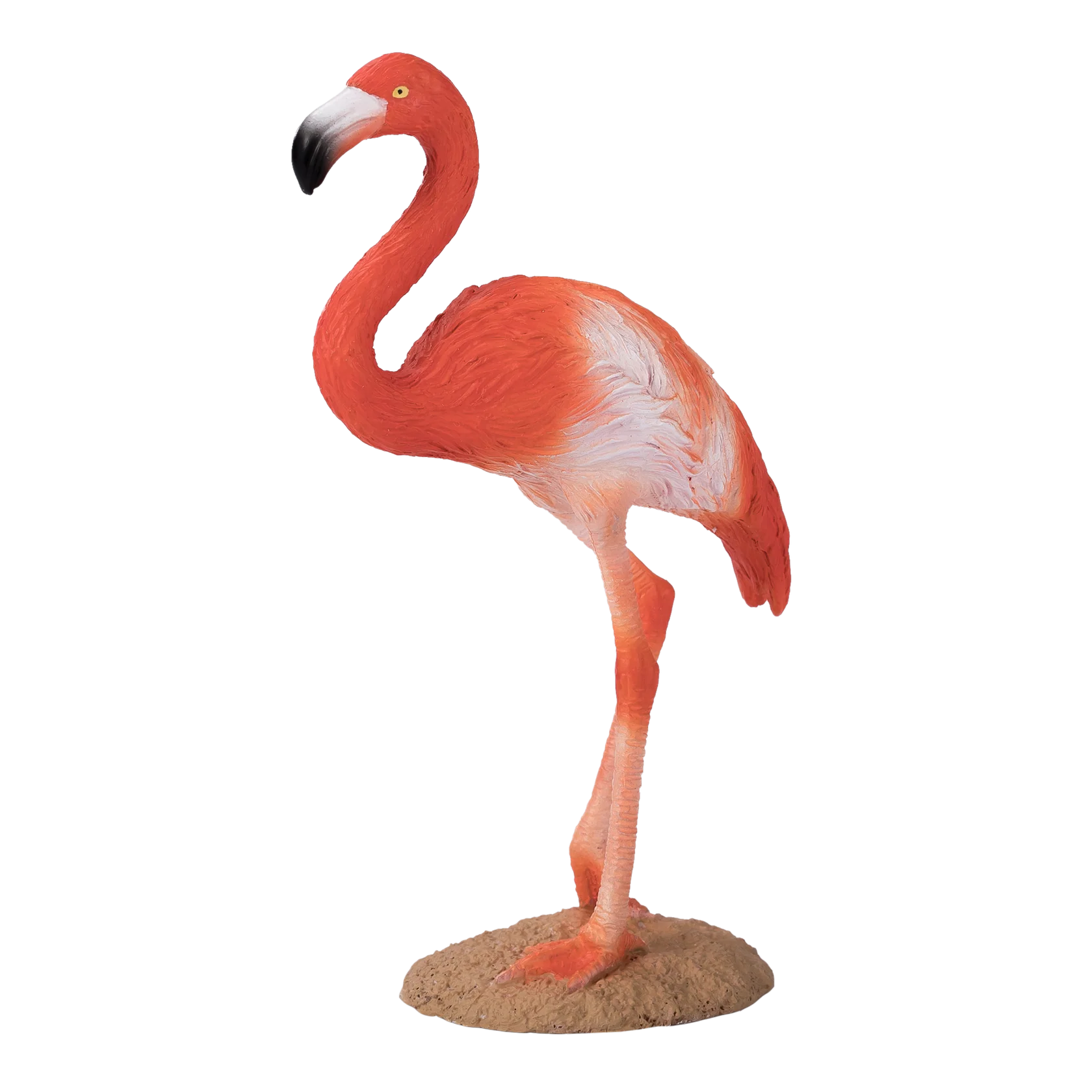 Mojo American Flamingo Medium Animal Figure Toy, Realistic Bird Collectible for Kids