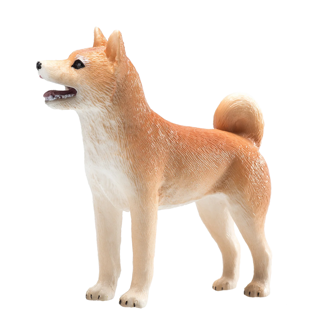 Mojo Shiba Inu Medium Animal Figure Toy, Realistic Dog Collectible for Kids