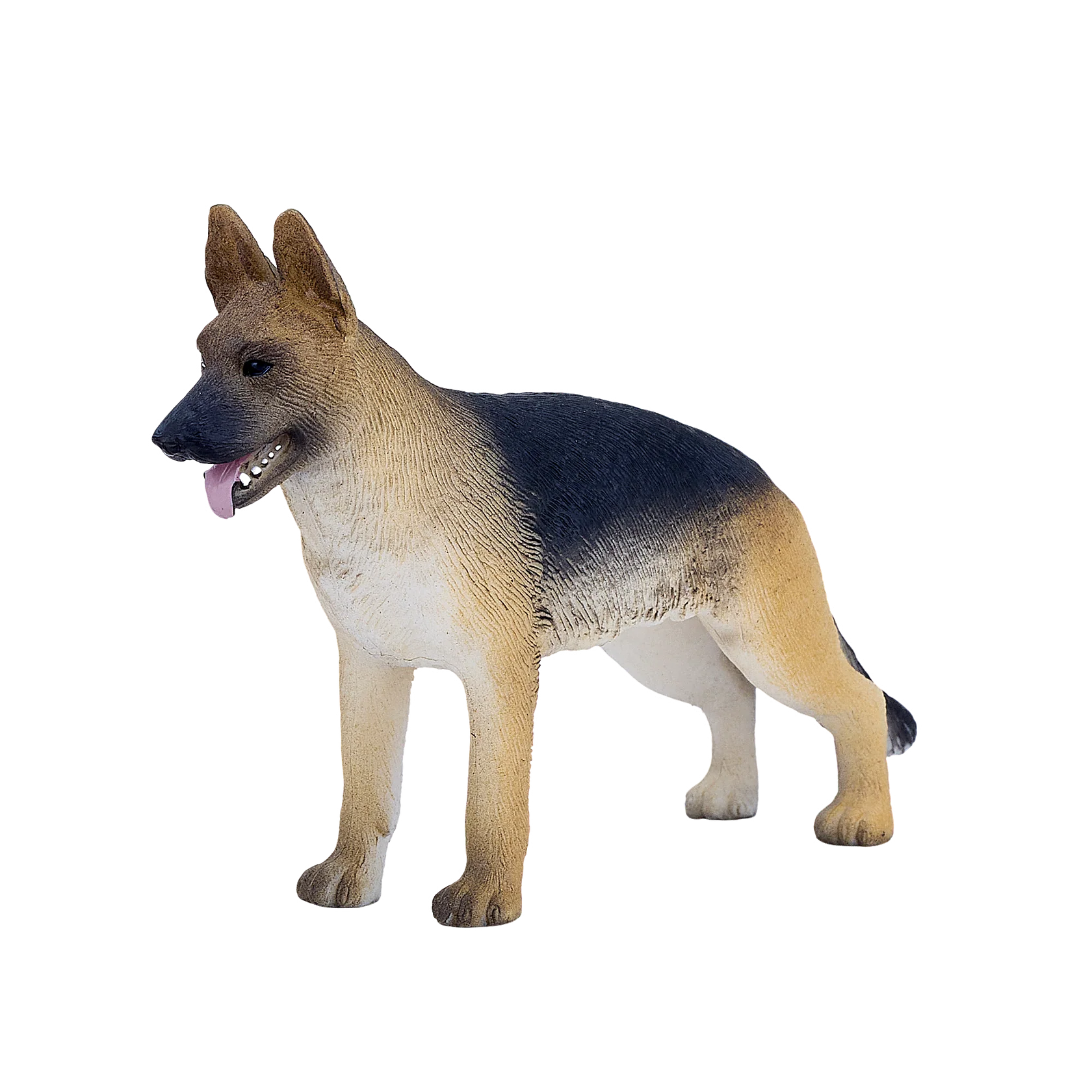 Mojo German Shepherd Medium Animal Figure Toy, Realistic Dog Collectible for Kids
