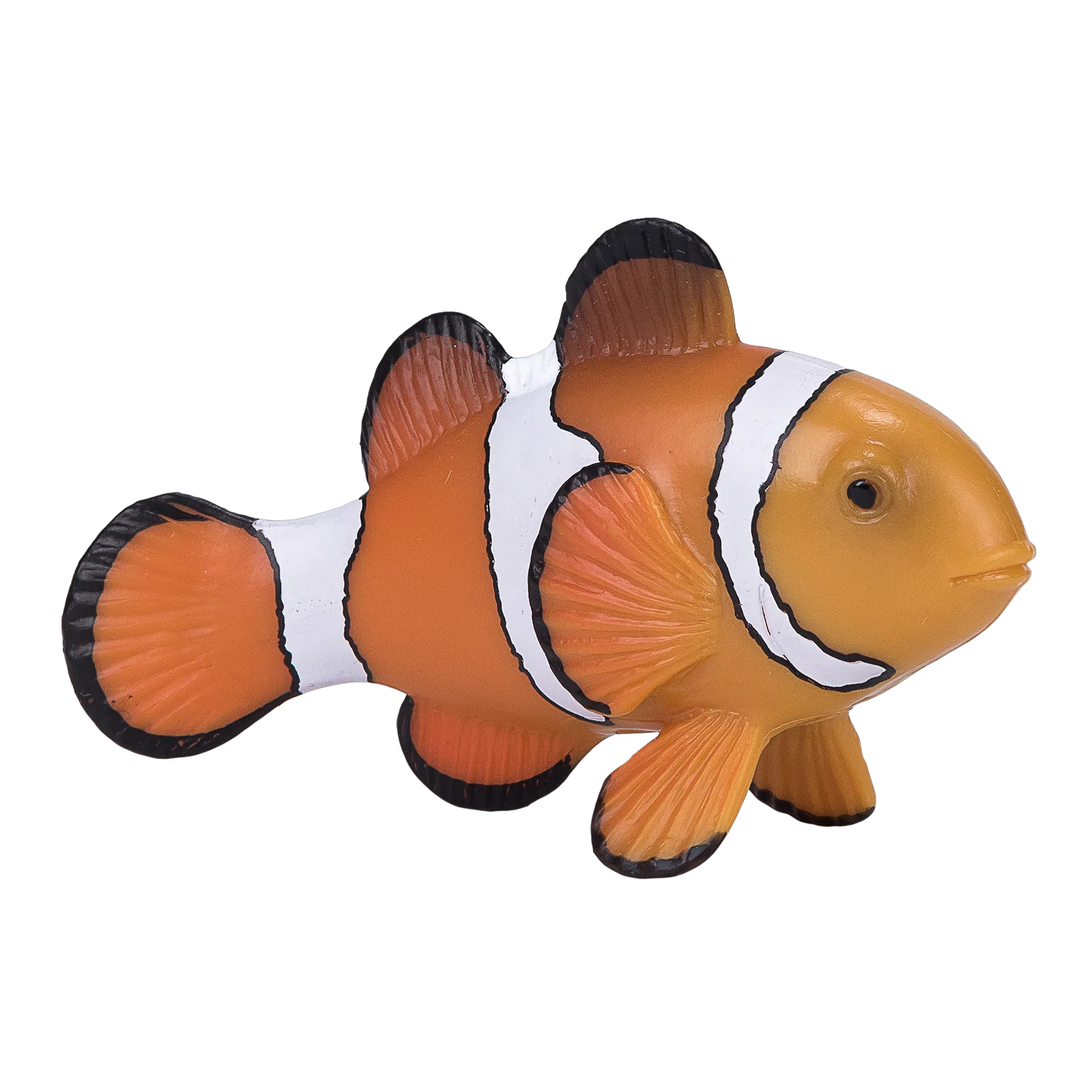 Mojo Clown Fish Medium Animal Figure Toy, Realistic Ocean Collectible for Kids