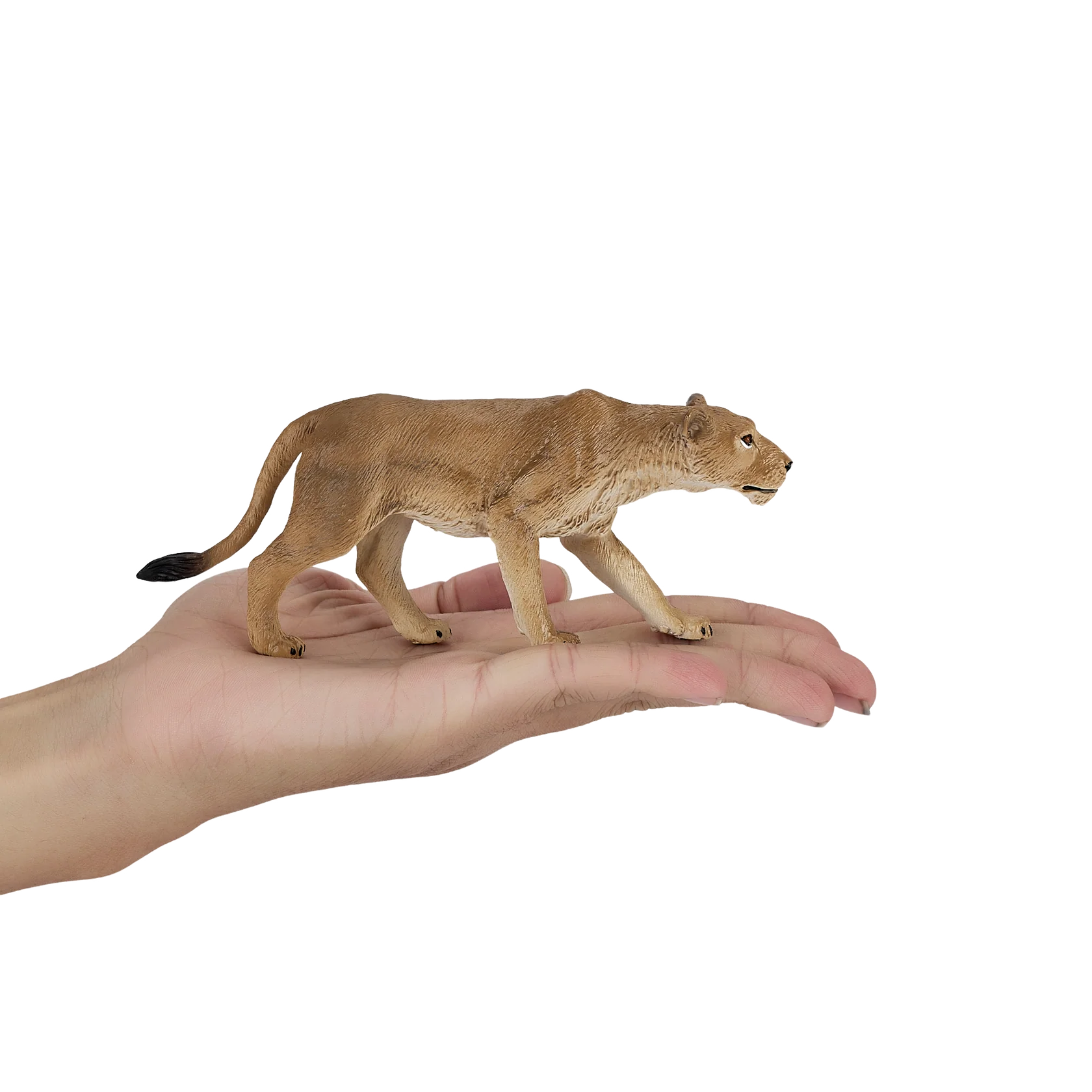 Mojo African Lioness Large Animal Figure Toy, Realistic Safari Wildlife Collectible for Kids