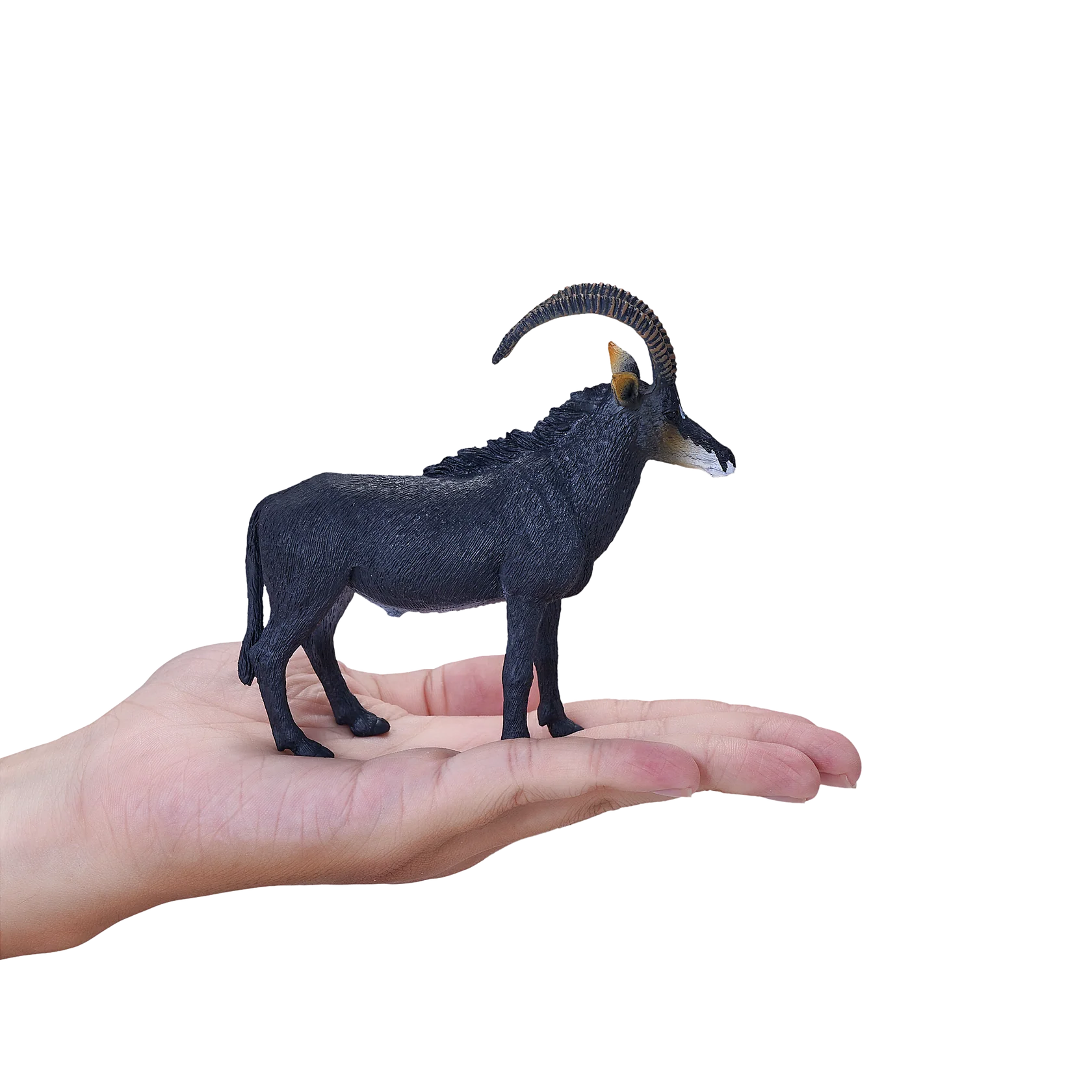 Mojo Sable Antelope XL Animal Figure Toy, Realistic Safari Collectible for Kids