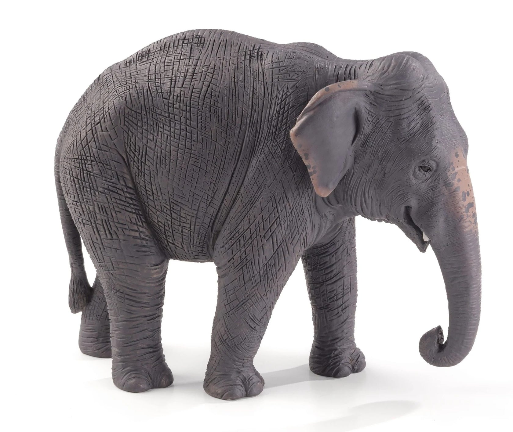 Mojo Asian Elephant XL Animal Figure Toy, Realistic Safari Wildlife Collectible for Kids