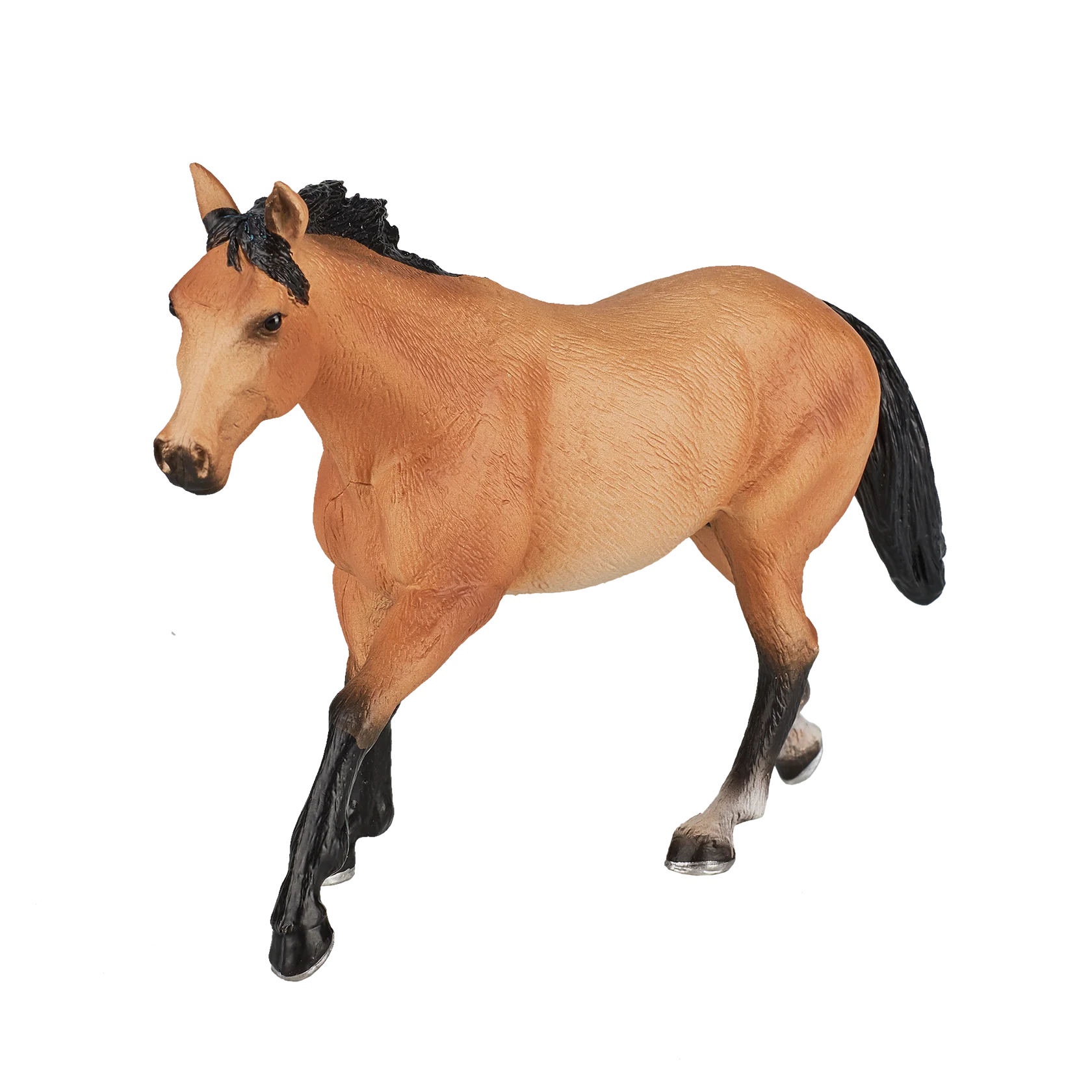 Mojo Quarter Horse Buckskin XL Animal Figure Toy, Realistic Farm Horse Collectible for Kids