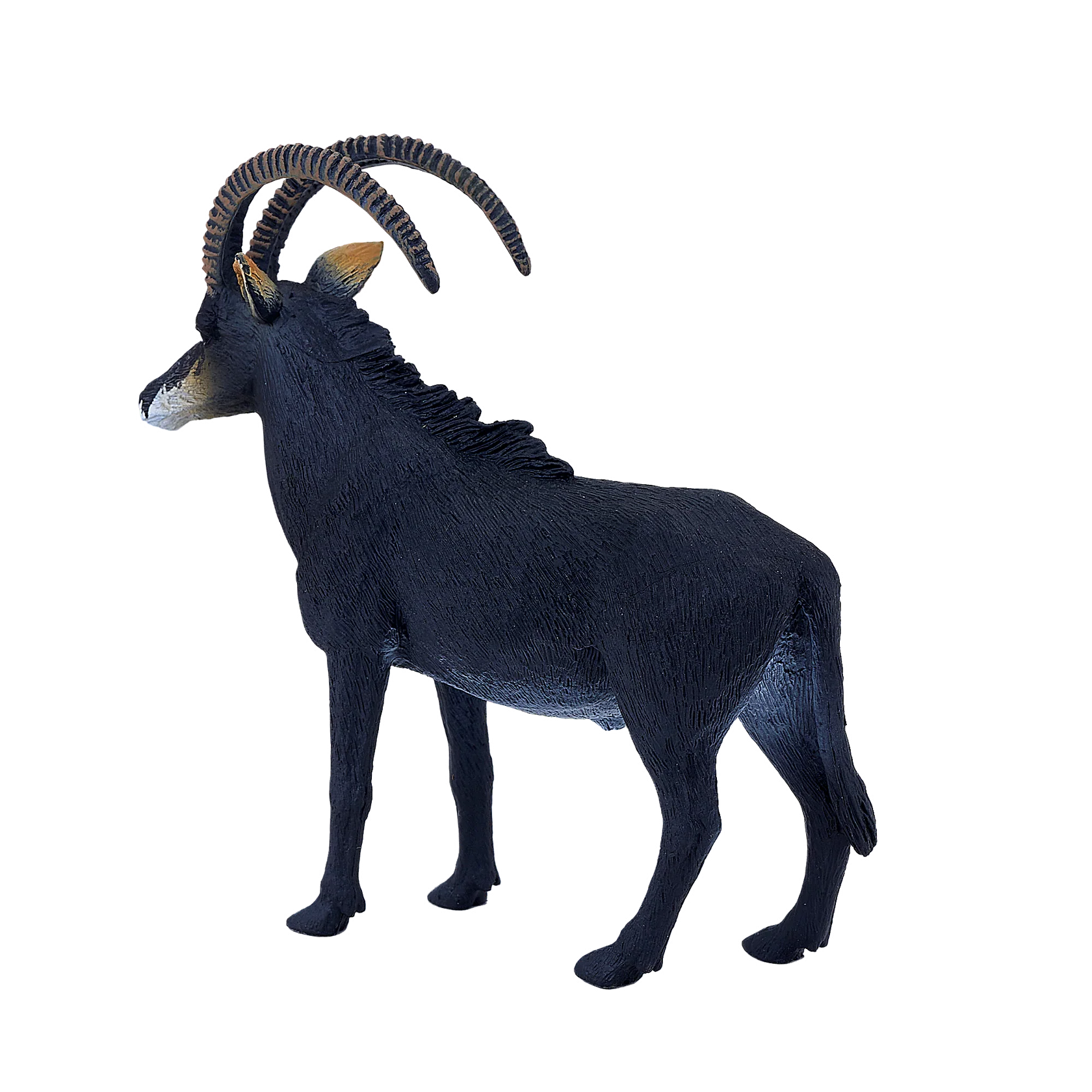 Mojo Sable Antelope XL Animal Figure Toy, Realistic Safari Collectible for Kids