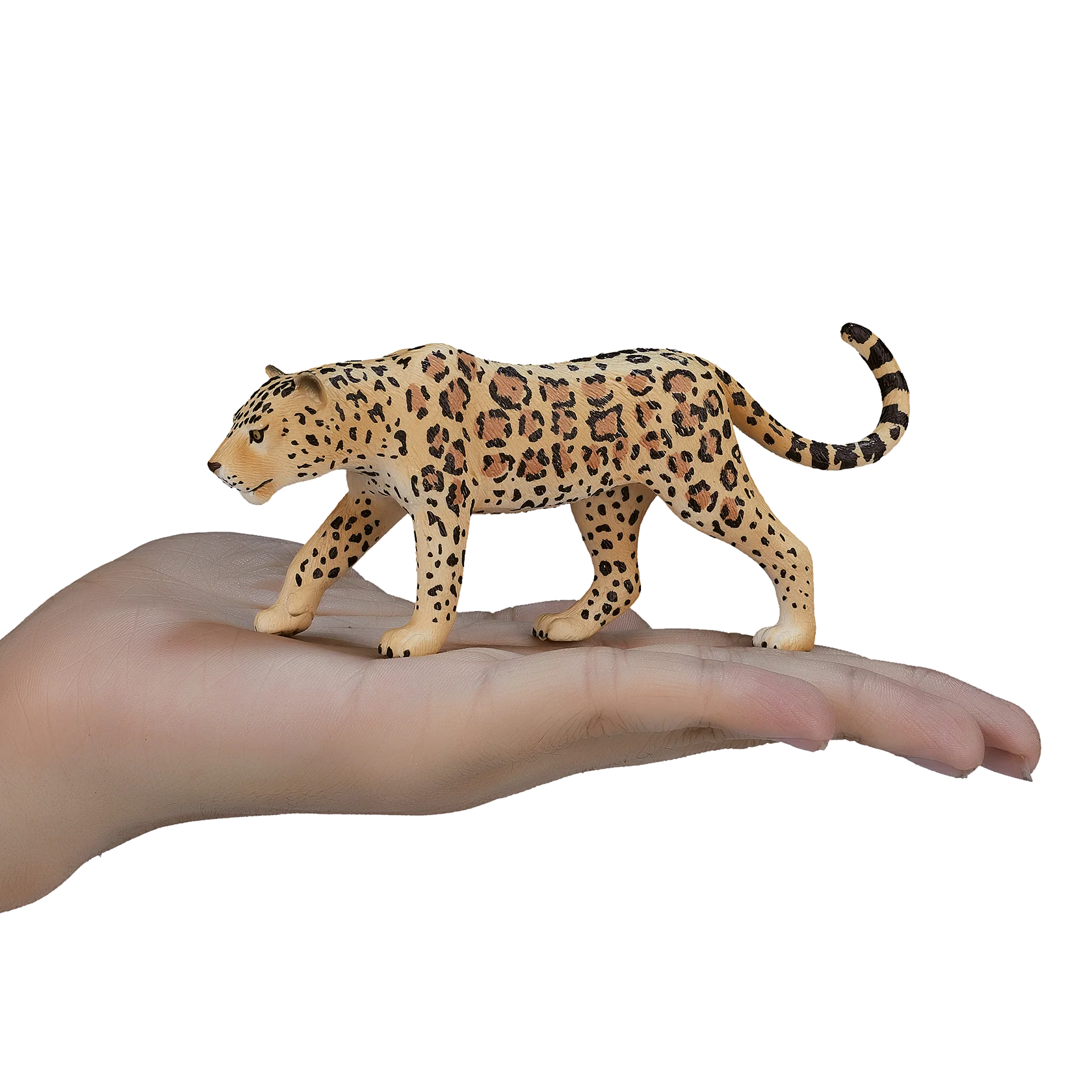 Mojo Leopard Large Animal Figure Toy, Realistic Wildlife Collectible for Kids