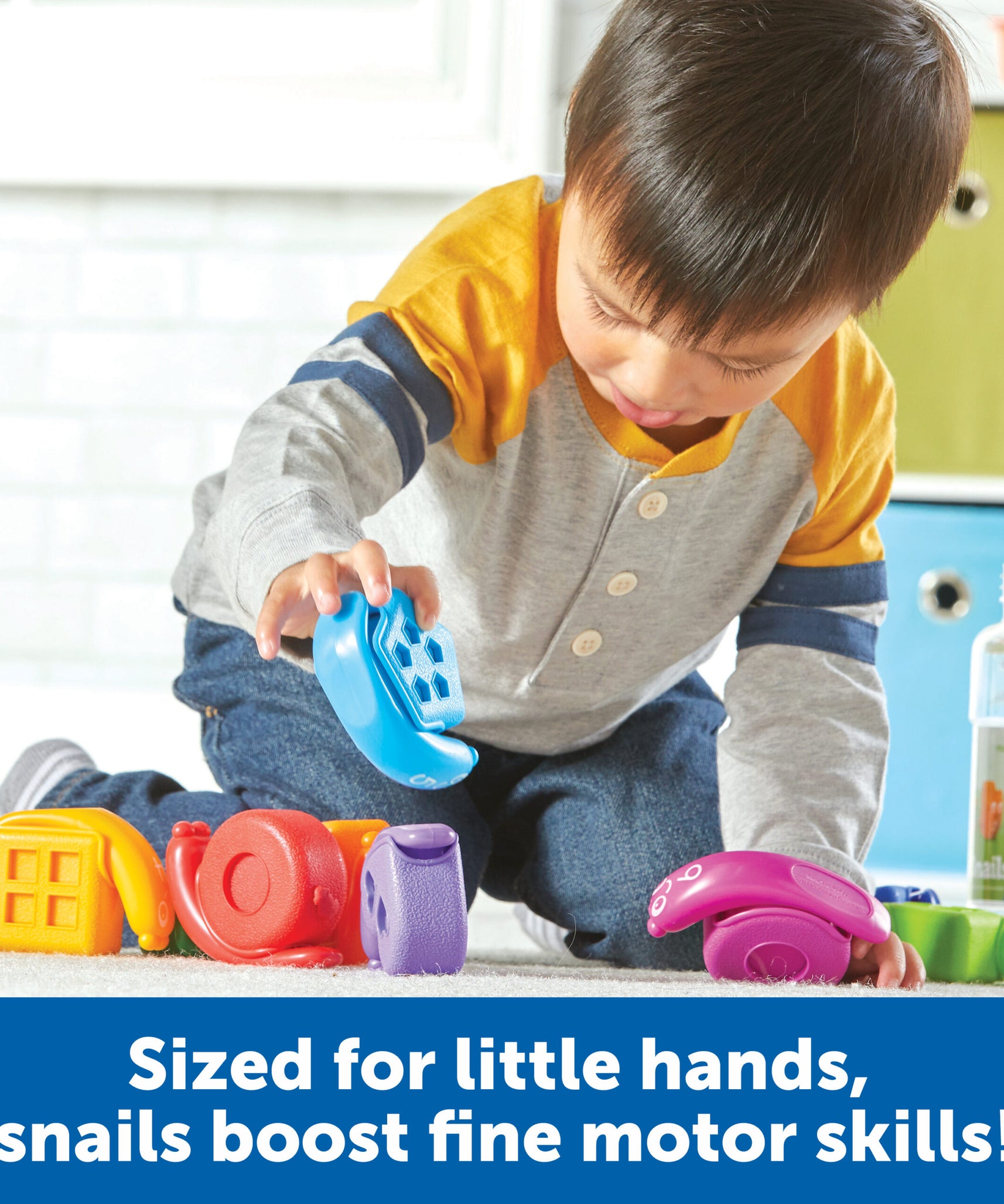 مجموعة ألعاب تعليمية للأطفال الصغار من سناب آند ليرن، مكونة من 20 قطعة، تُعلّم الأشكال والأرقام والألوان، للأعمار من 18 شهرًا فما فوق