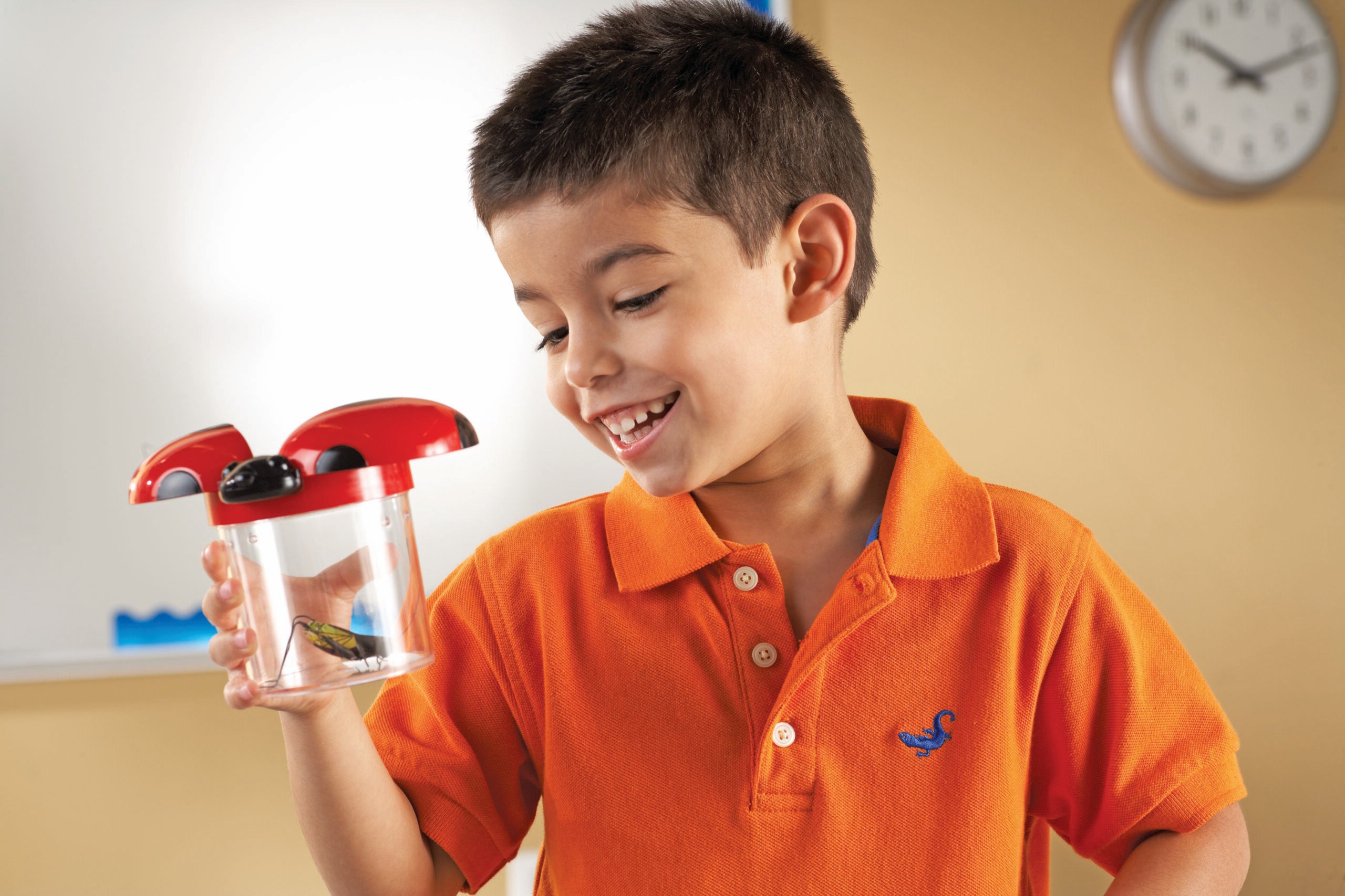 مجموعة من 12 برطمانًا لمراقبة الحشرات من Learning Resources، تتضمن أغطية مكبرة 3.5x وفتحات تهوية وأغطية لولبية، مثالية لاستكشاف العلوم والتكنولوجيا والهندسة والرياضيات في الهواء الطلق، للأعمار من 3 سنوات فما فوق