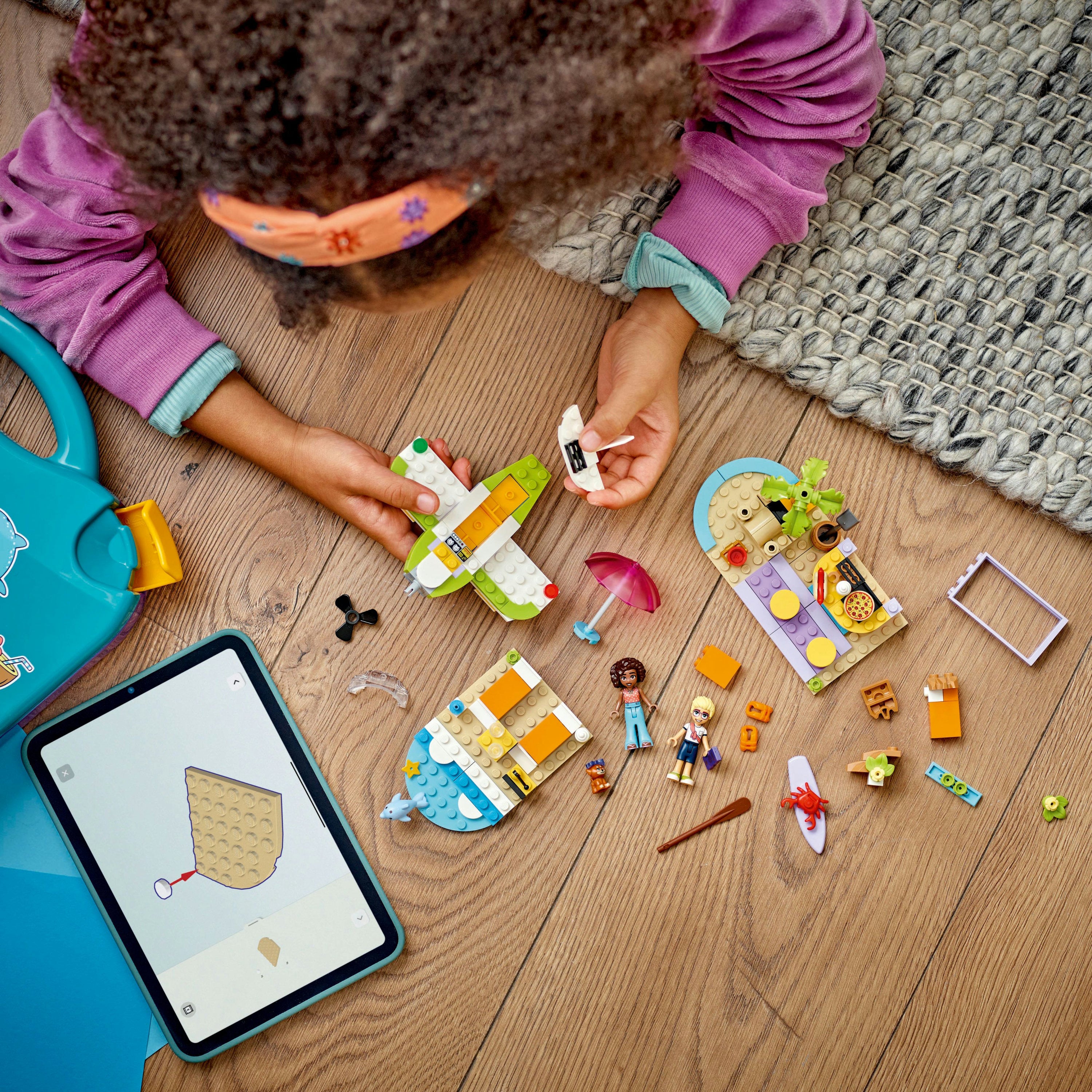 LEGO Friends 42672 Creative Beach & Travel Suitcase Playset for Kids 5+