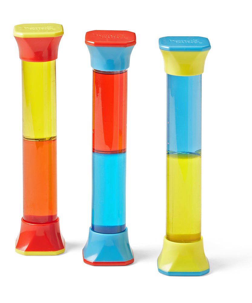 مجموعة أنابيب ColorMix الحسية من Learning Resources، مكونة من 3 ألعاب بصرية مهدئة للتعلم الاجتماعي والعاطفي، للأعمار من 3 سنوات فما فوق