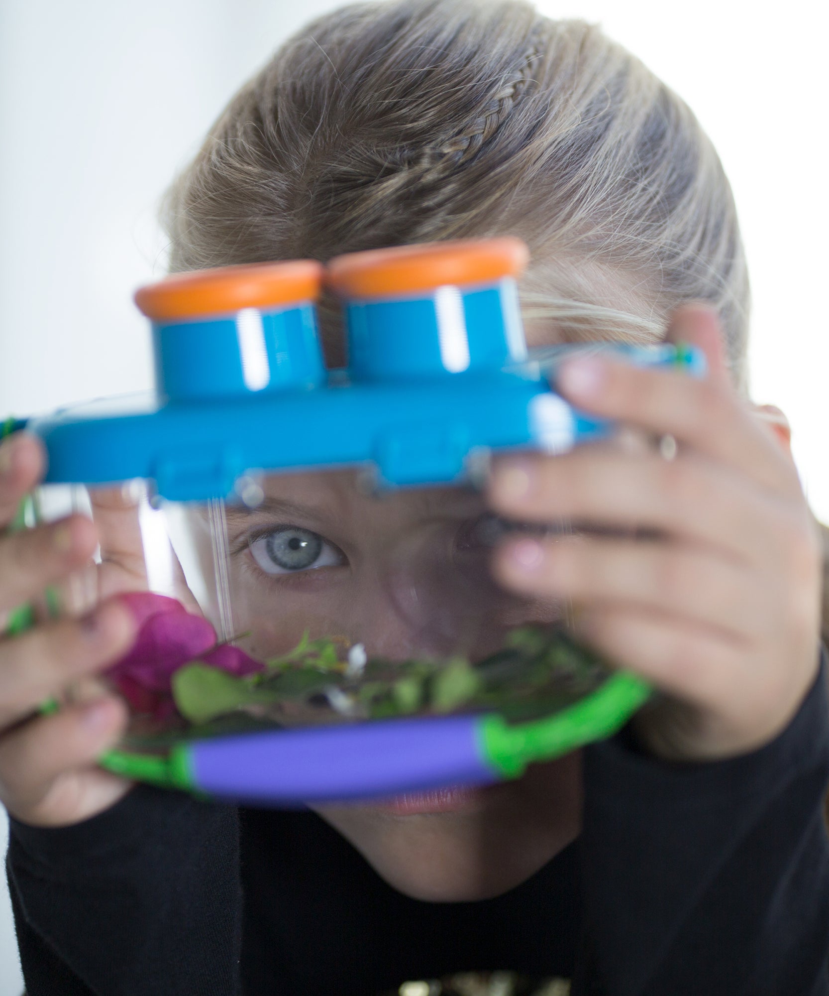 موارد التعلم GeoSafari Jr. Bugnoculars، أداة استكشاف للأطفال مع تكبير 3x و2x، عارض آمن للحشرات والعينات، للأعمار من 3 سنوات فما فوق