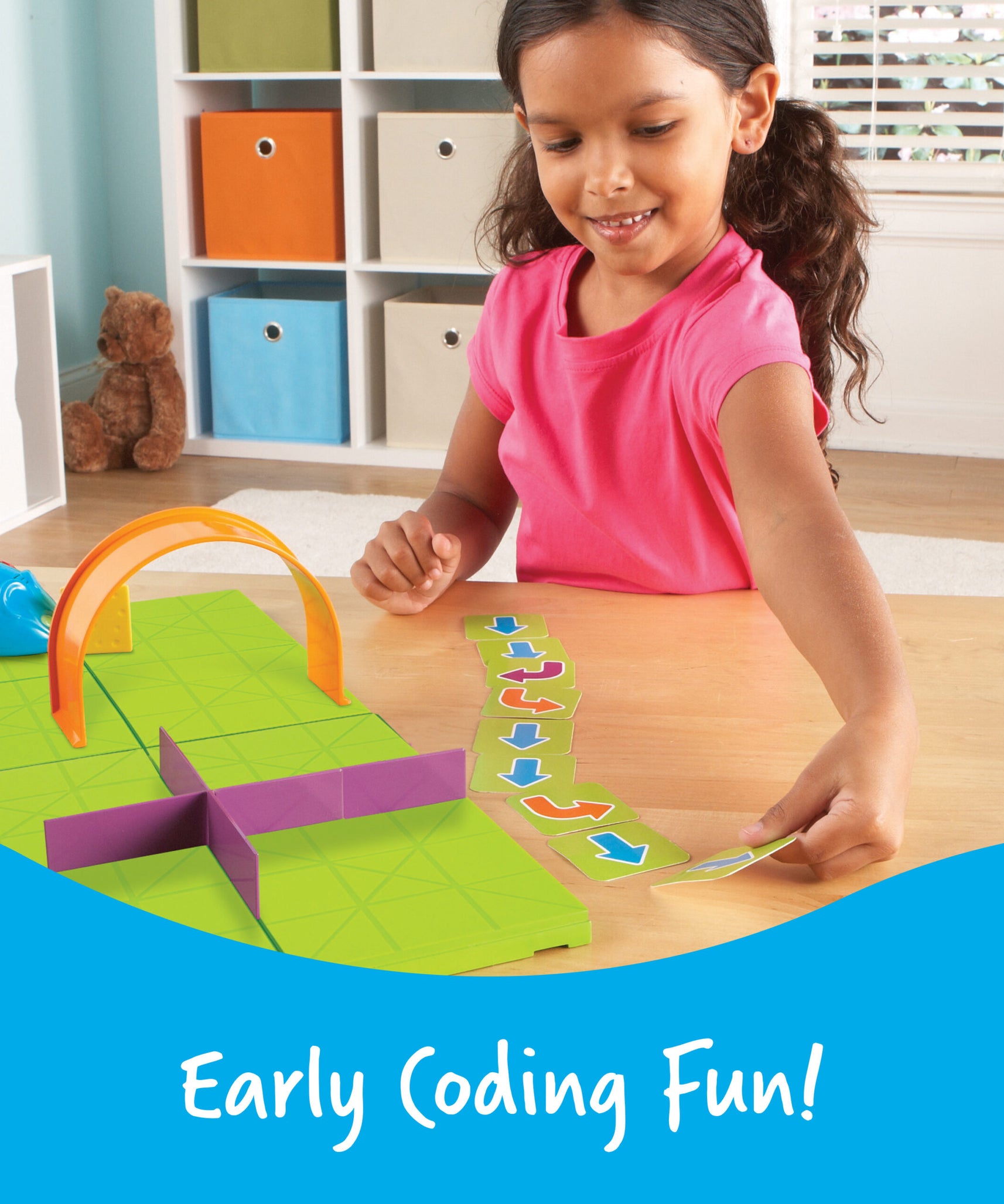مجموعة أنشطة روبوت وفأر Code & Go من Learning Resources، التعلم المبكر في مجالات العلوم والتكنولوجيا والهندسة والرياضيات (STEM) مع البرمجة واستكشاف المتاهات وتحديات البرمجة الممتعة