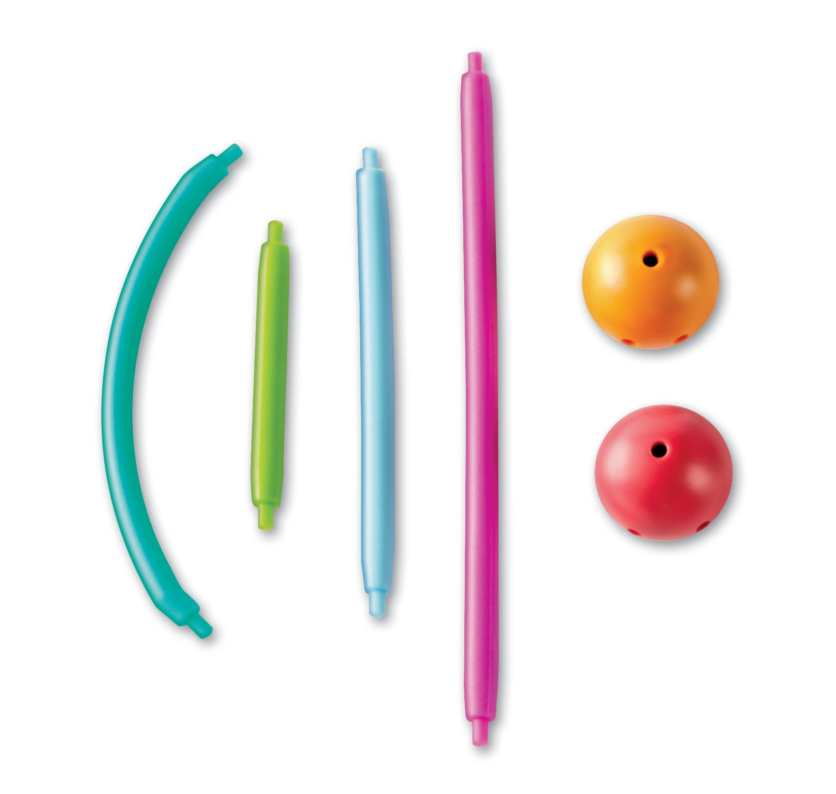 مجموعة بناء الهندسة STEM Explorers Geomakers من Learning Resources، مكونة من 58 قطعة للأطفال، من سن 5 سنوات فما فوق