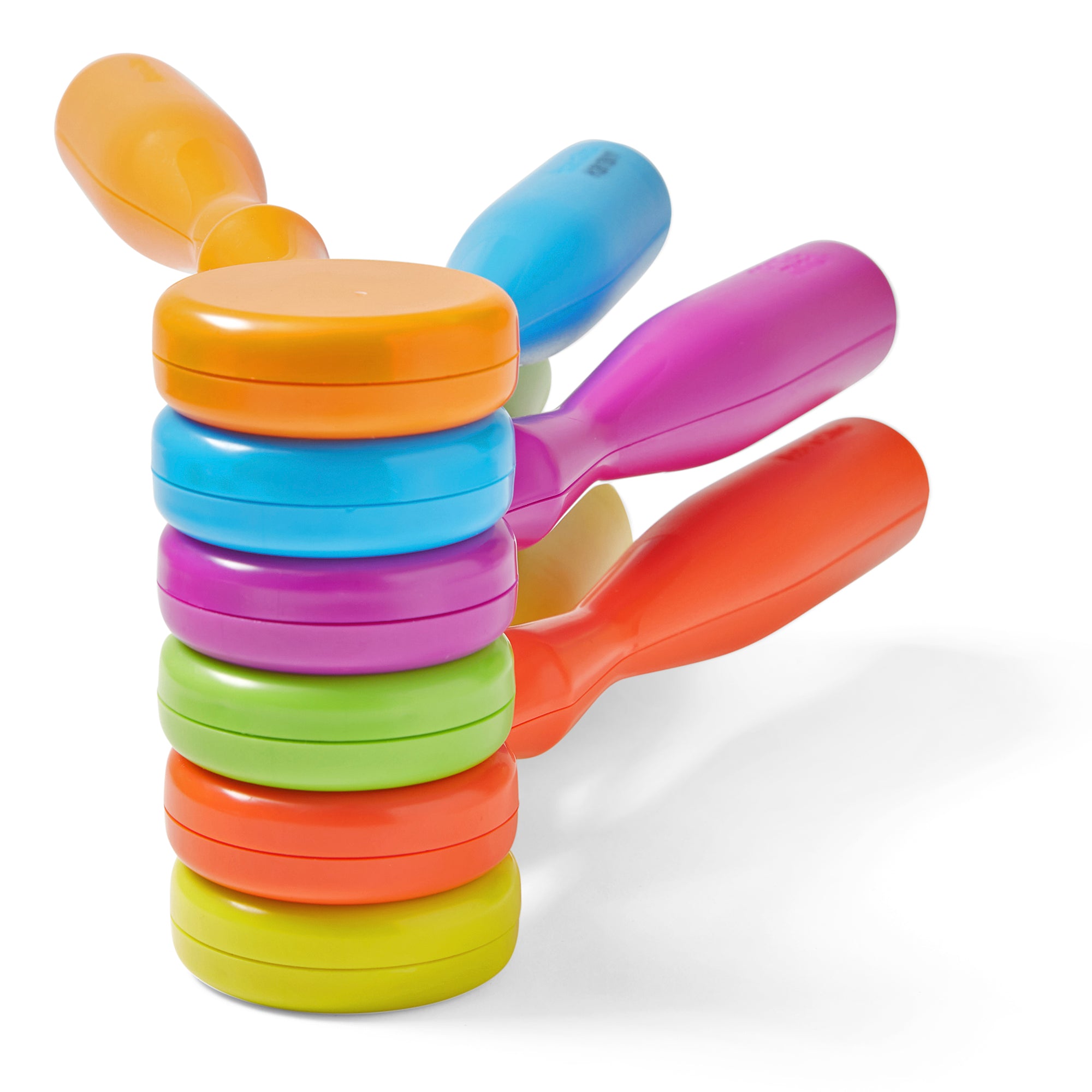 مجموعة من 6 أعواد مغناطيسية ملونة من Learning Resources، مناسبة لتعلم القراءة والكتابة المبكرة وتعلم العلوم والتكنولوجيا والهندسة والرياضيات (STEM)، للأعمار من 3 سنوات فما فوق