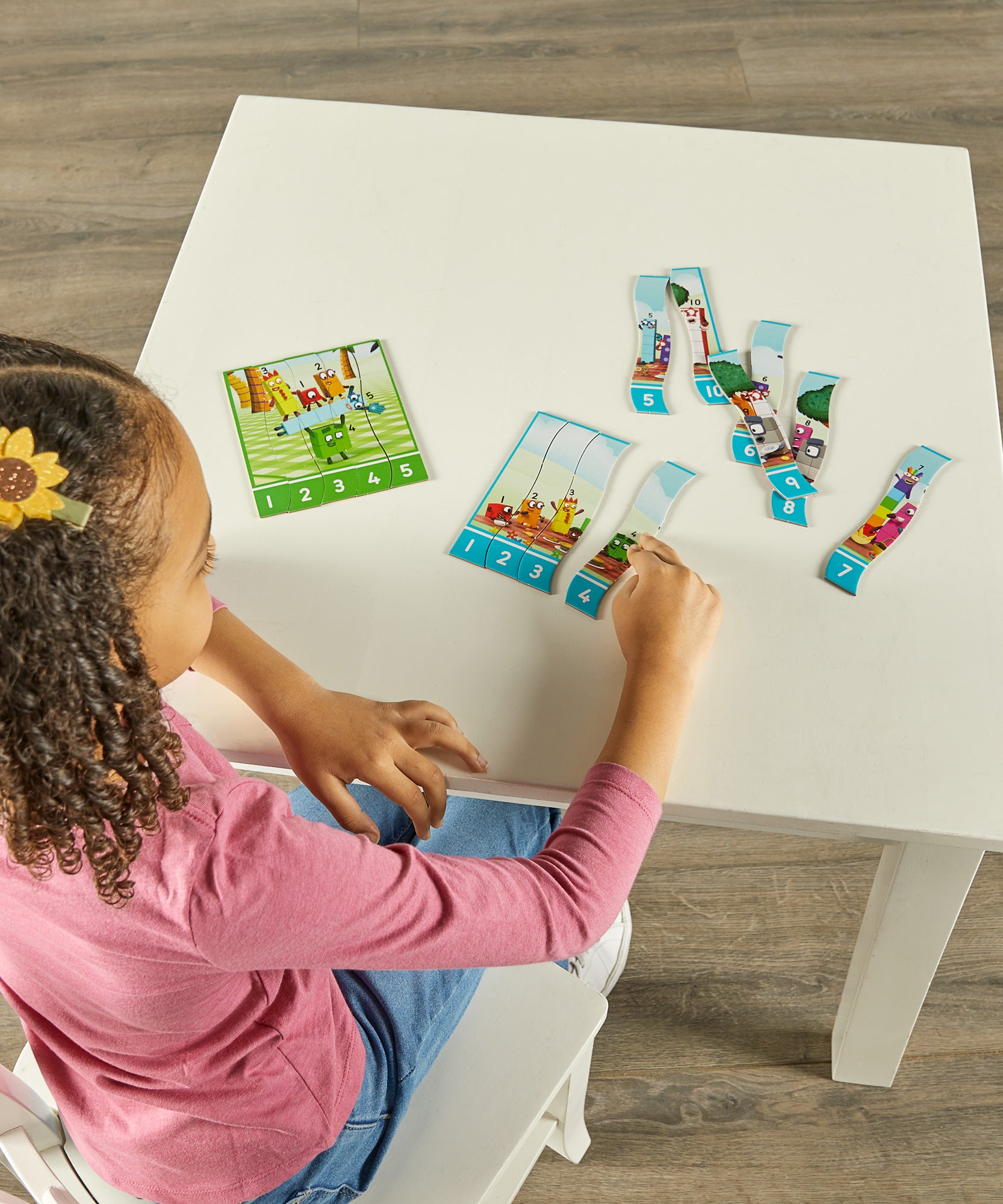 مجموعة ألغاز التسلسل Numberblocks من Learning Resources، تعلم كيفية تسلسل الأرقام من 1 إلى 20، ألغاز تعليمية لمهارات الرياضيات المبكرة، موارد تعليمية مرخصة رسميًا