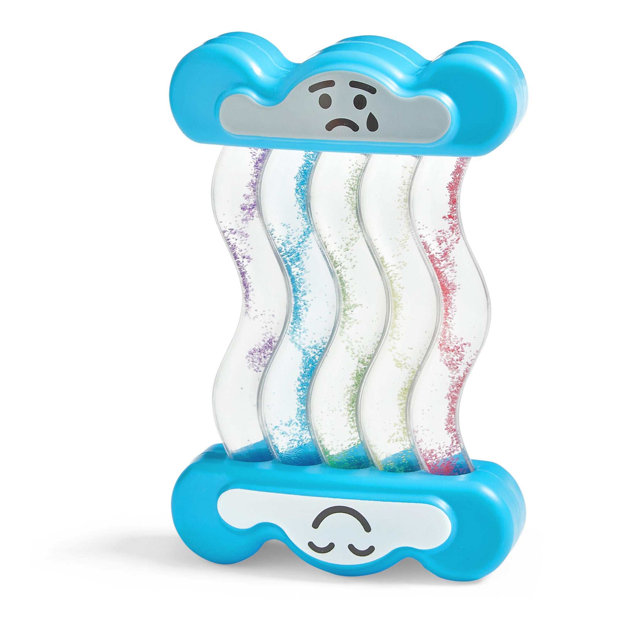 موارد التعلم - لعبة فيدجيت قوس قزح "مشاعري"، لعبة تنظيم المشاعر ثنائية الجوانب، للأعمار من 3 سنوات فما فوق