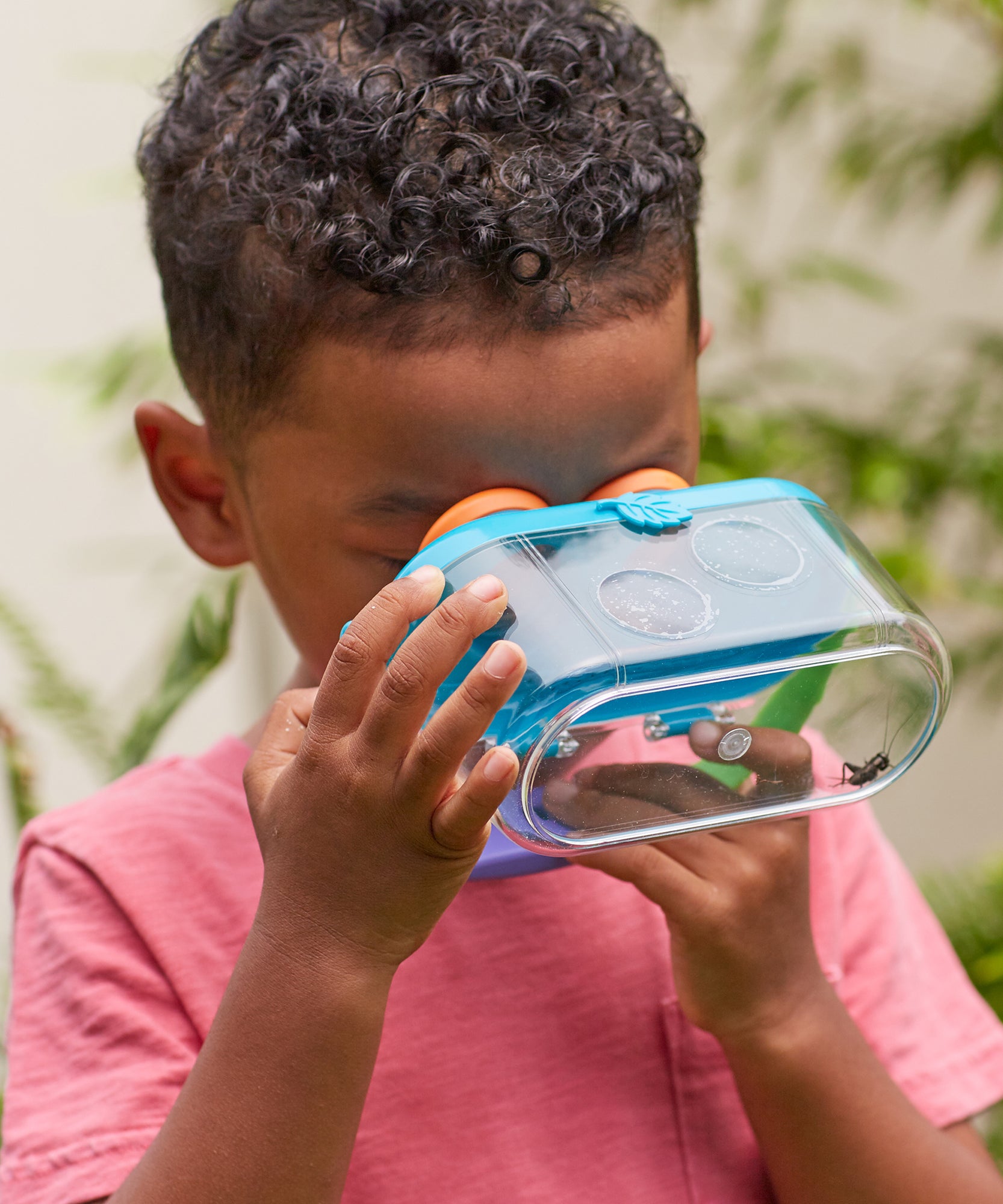 موارد التعلم GeoSafari Jr. Bugnoculars، أداة استكشاف للأطفال مع تكبير 3x و2x، عارض آمن للحشرات والعينات، للأعمار من 3 سنوات فما فوق