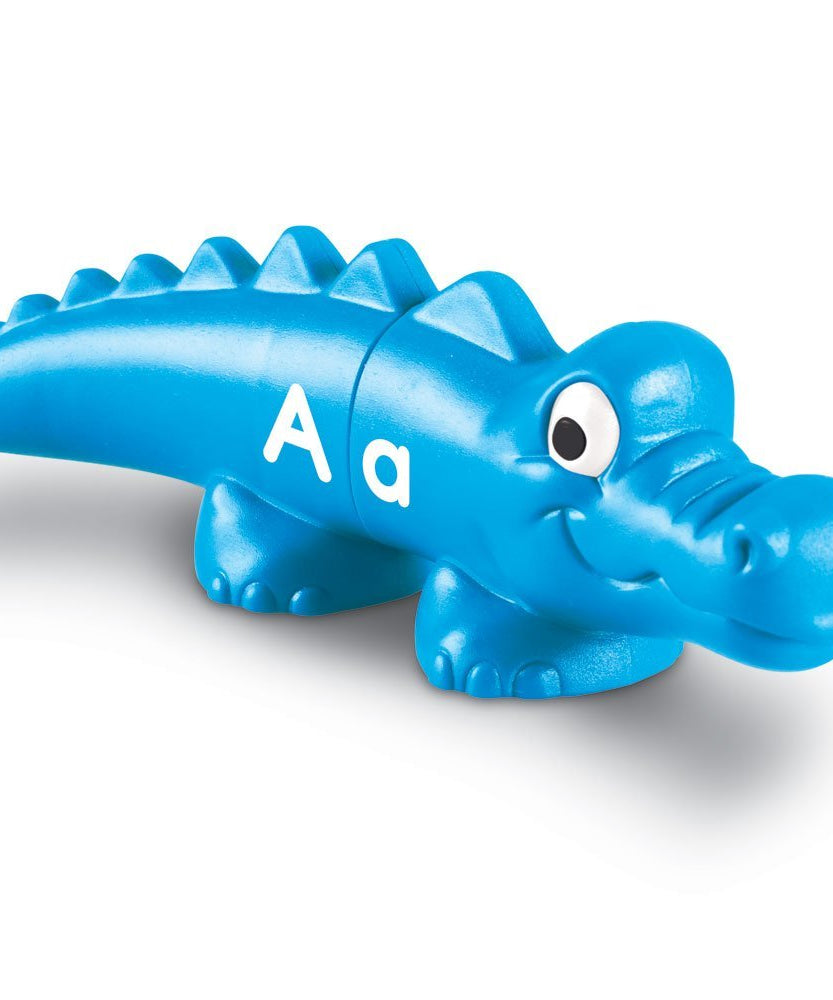 موارد التعلم Snap-n-Learn لعبة مطابقة الحروف الأبجدية، الحروف الكبيرة والصغيرة، المهارات الحركية الدقيقة والتعرف على الحروف، للأعمار من سنتين فما فوق