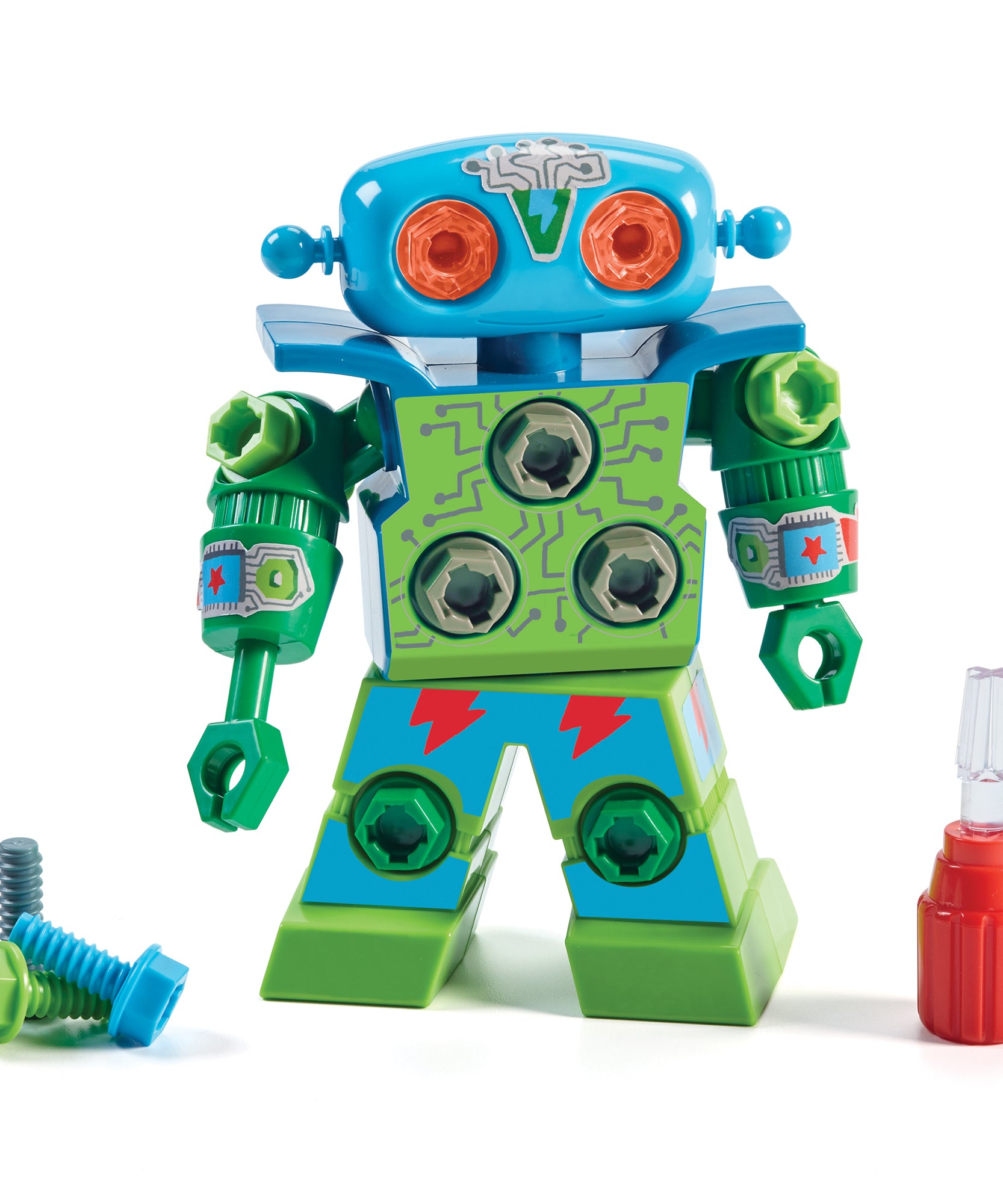 Learning Resources Design & Drill Robot, Construction Toy for Kids