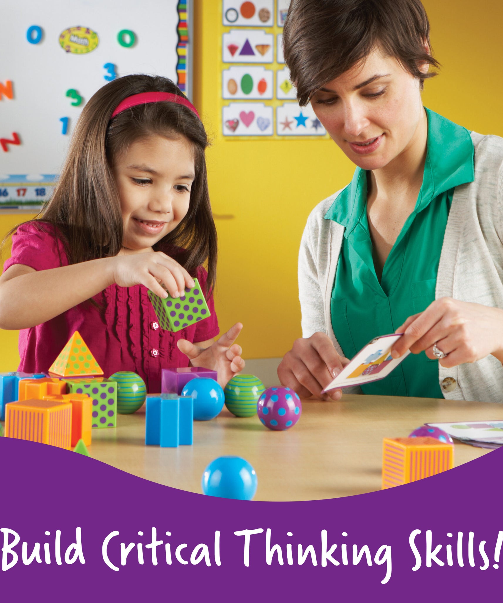 لعبة التفكير النقدي Mental Blox من Learning Resources، لعبة الأنماط والمطابقة للأطفال، تنمي مهارات الذاكرة وحل المشكلات والتعرف، تتضمن 40 تحديًا و20 قطعة بلاستيكية سميكة، للأعمار من 5 سنوات فما فوق