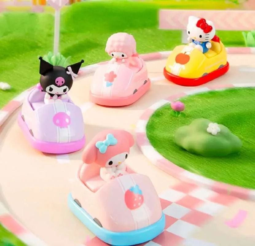 مجسمات سيارات مويتش سانريو المصدّة، صندوق عمياء، ألعاب سباق تعمل باللف مع 8 شخصيات بالإضافة إلى سلسلة سرية نادرة ومتحركة ومضحكة لهواة الجمع، للأعمار من 15 عامًا فما فوق، مقتنيات وشخصيات