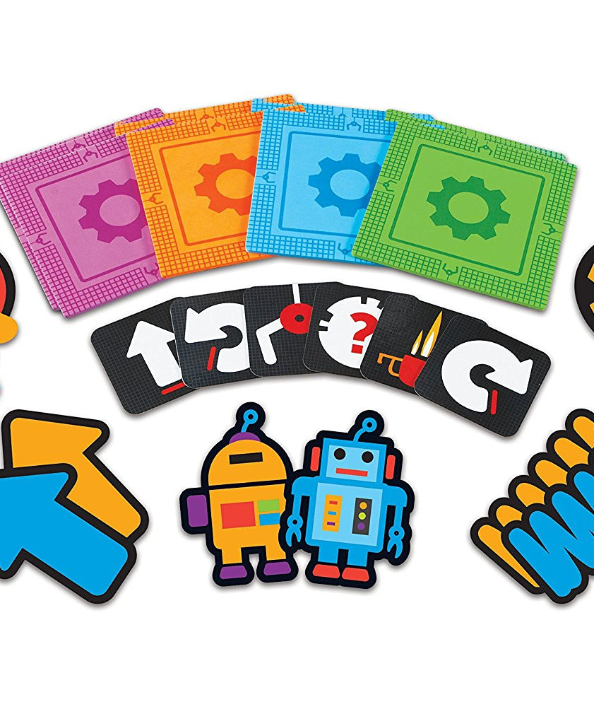 Learning Resources Let's Go Code! Activity Set, Non-Digital Introduction to Coding for Kids Ages 5+, Develops STEM Skills and Gross Motor Abilities