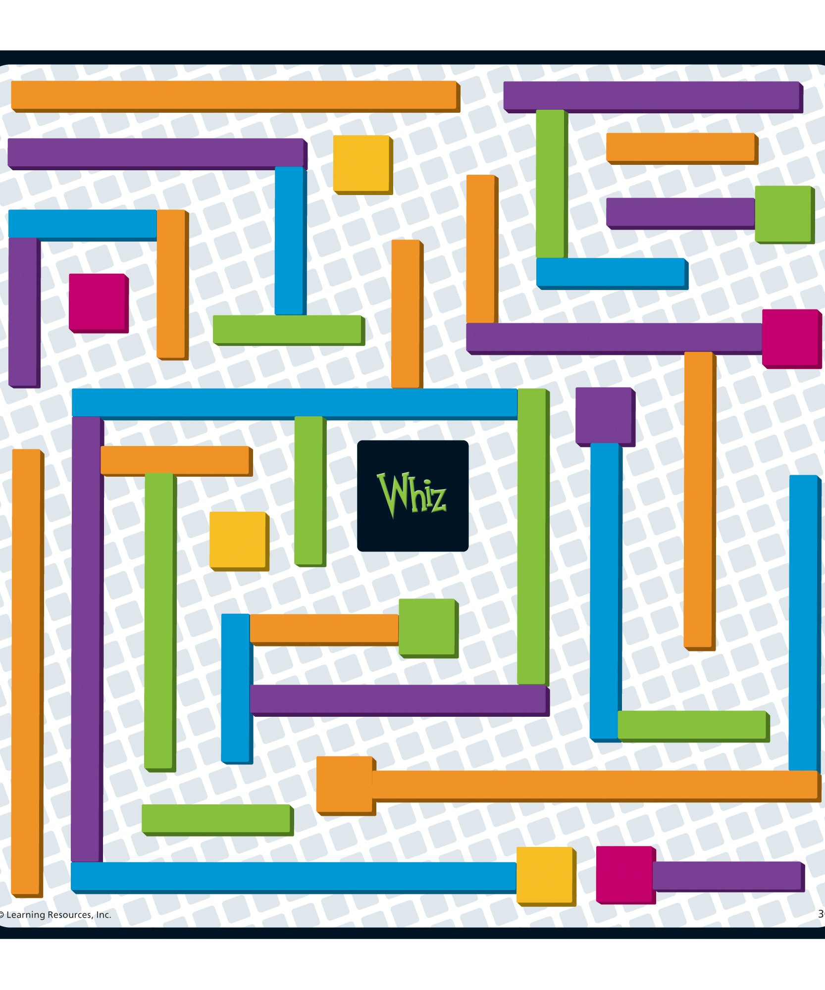 لعبة iTrax للتفكير النقدي من Learning Resources، وهي لعبة استراتيجية سريعة الوتيرة وحل المشكلات للأطفال، تتضمن 3 مستويات لعب، و44 قطعة، و25 بطاقة تحدي، للأعمار من 6 سنوات فما فوق