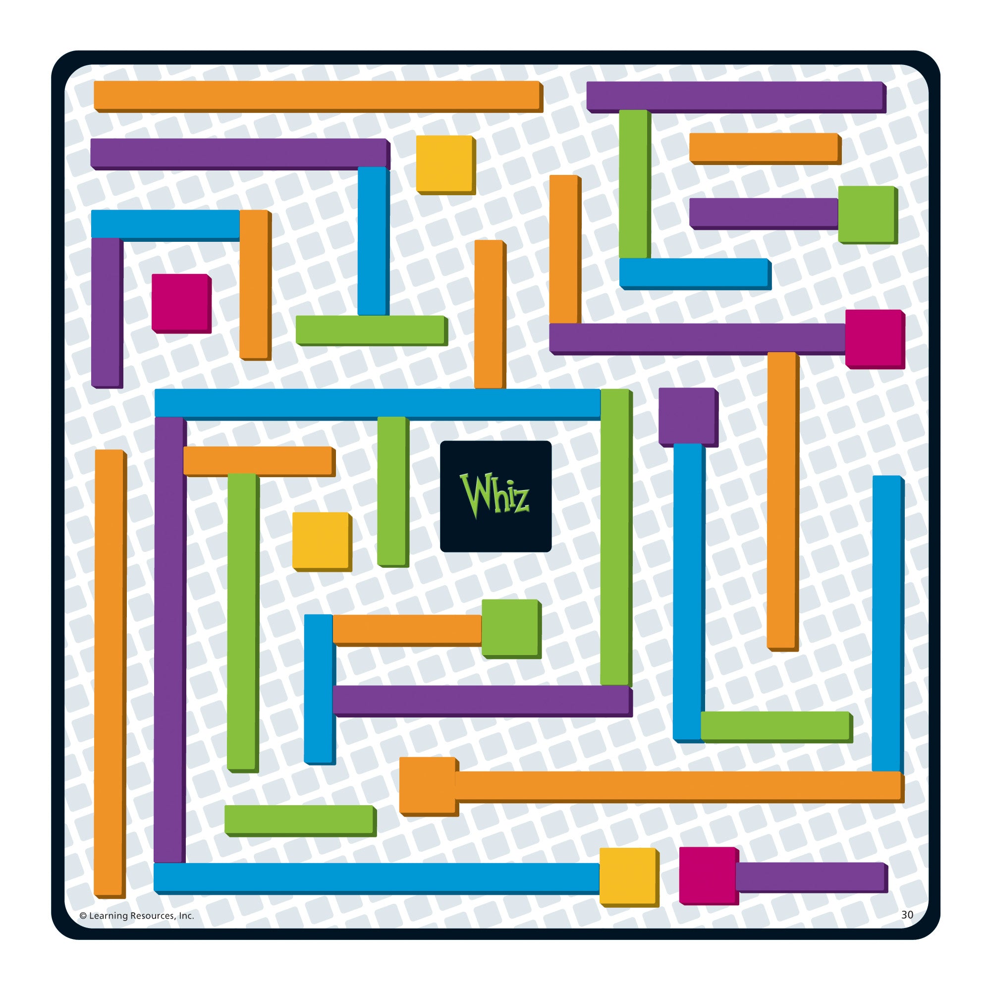 لعبة iTrax للتفكير النقدي من Learning Resources، وهي لعبة استراتيجية سريعة الوتيرة وحل المشكلات للأطفال، تتضمن 3 مستويات لعب، و44 قطعة، و25 بطاقة تحدي، للأعمار من 6 سنوات فما فوق