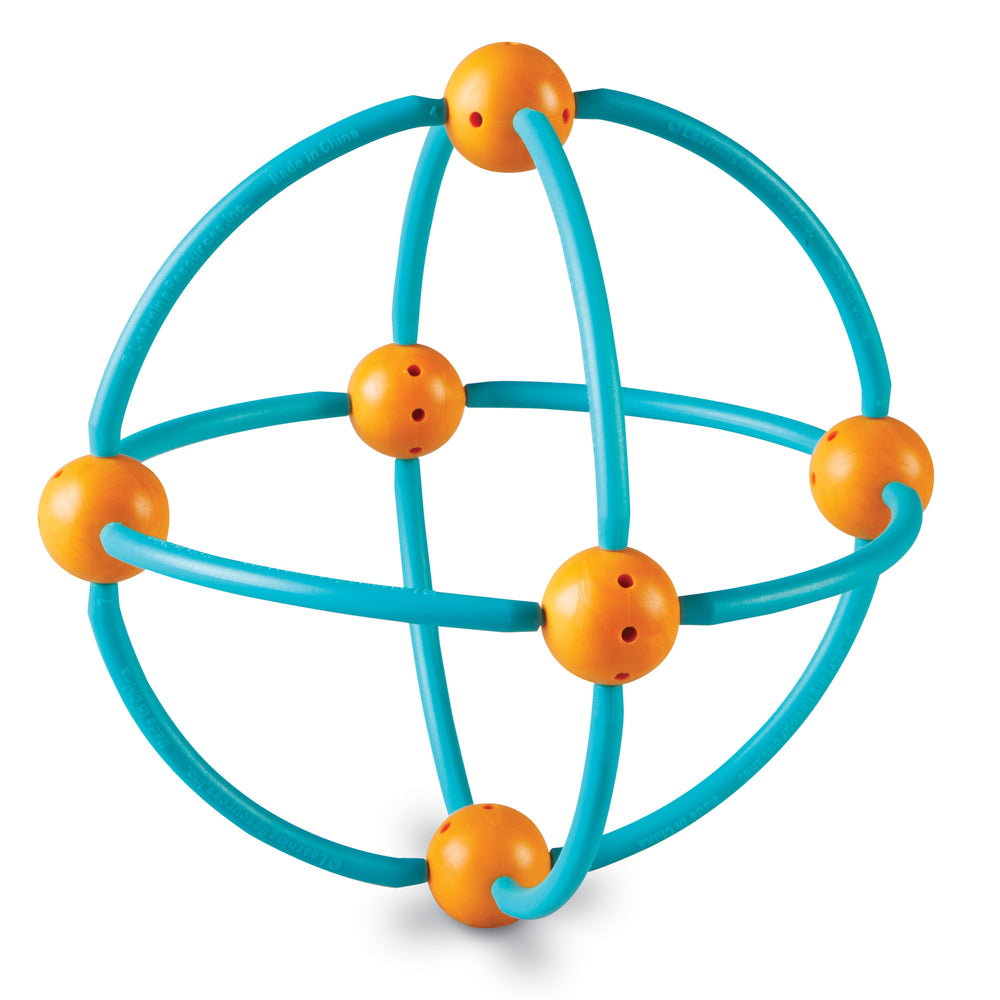 مجموعة بناء الأشكال الهندسية من Learning Resources، مجموعة مكونة من 170 قطعة لبناء الأشكال ثنائية وثلاثية الأبعاد، مع أعواد بلاستيكية ناعمة وموصلات لتعلم الهندسة المبكرة وعلوم التكنولوجيا والهندسة والرياضيات، للأعمار من 5 سنوات فما فوق