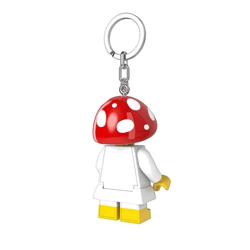 LEGO Minifigures Keychain Light - Mushroom Sprite - 2.6 Inch Tall Figure (KE240H)