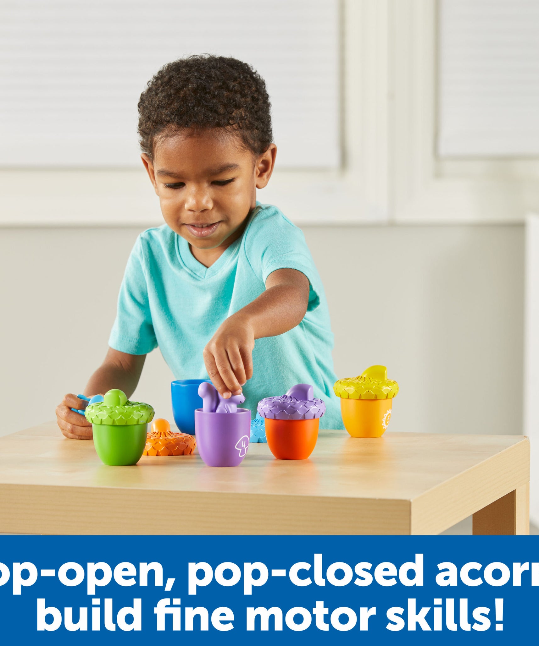 موارد التعلم سناب مفاجئ سناب-ن-ليرن، لعبة تعليمية للأطفال الصغار لتطوير المهارات الحركية الدقيقة والتعرف على الأرقام والألوان، للأعمار من 18 شهرًا فما فوق