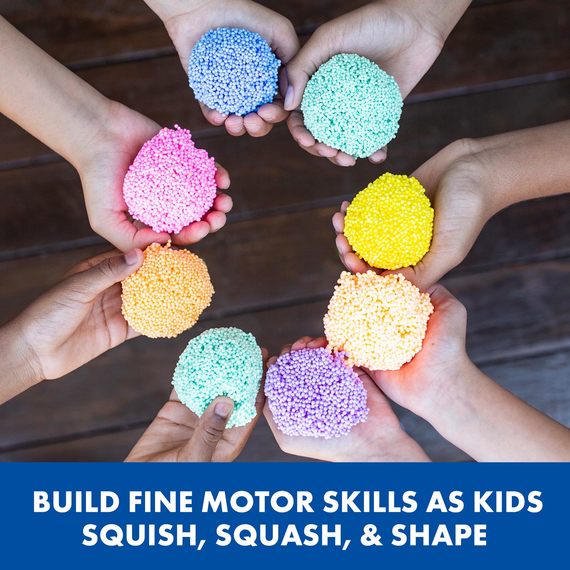 Learning Resources Playfoam Combo 8-Pack, Mess-Free Sensory Play Foam, Never Dries Out, Includes Classic and Sparkle Colors for Creative Play