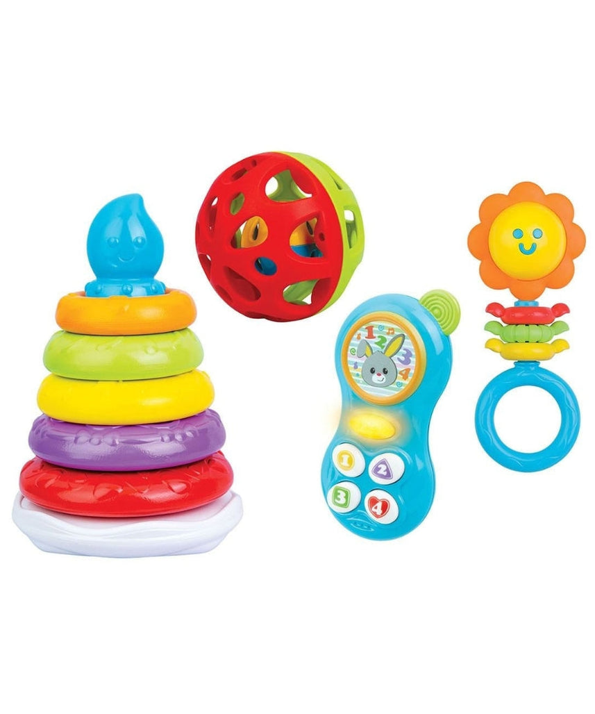 Winfun Baby Activity Gift Set Interactive Learning Toys for Babies and Toddlers 6M+