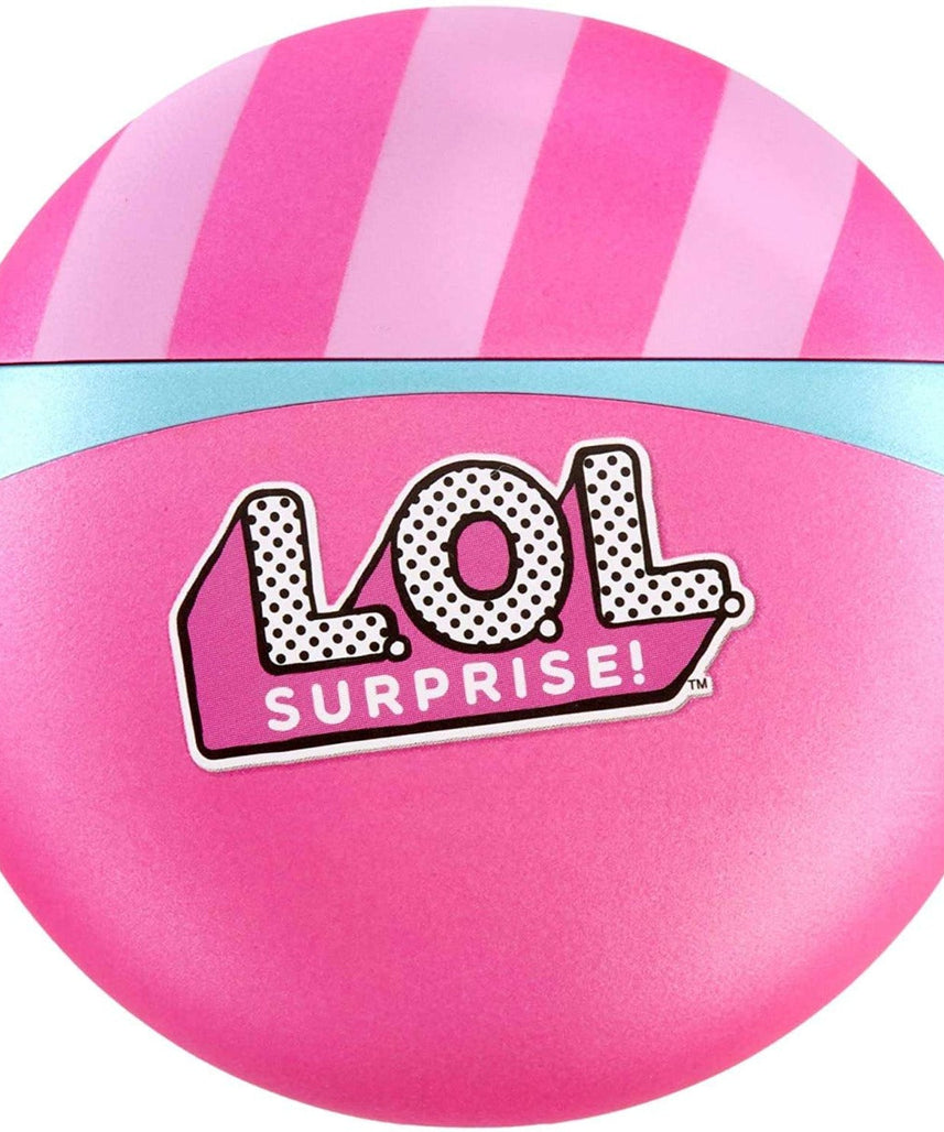 L.O.L. Surprise! Wireless Earbuds for Kids – 3D Stereo Sound, 25-Hour Battery, Built-In Mic, Fashionable Design, Noise Cancelling, In-Ear Headphones for Smart Devices