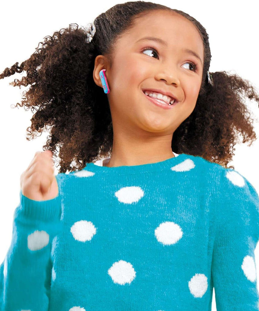 L.O.L. Surprise! Wireless Earbuds for Kids – 3D Stereo Sound, 25-Hour Battery, Built-In Mic, Fashionable Design, Noise Cancelling, In-Ear Headphones for Smart Devices