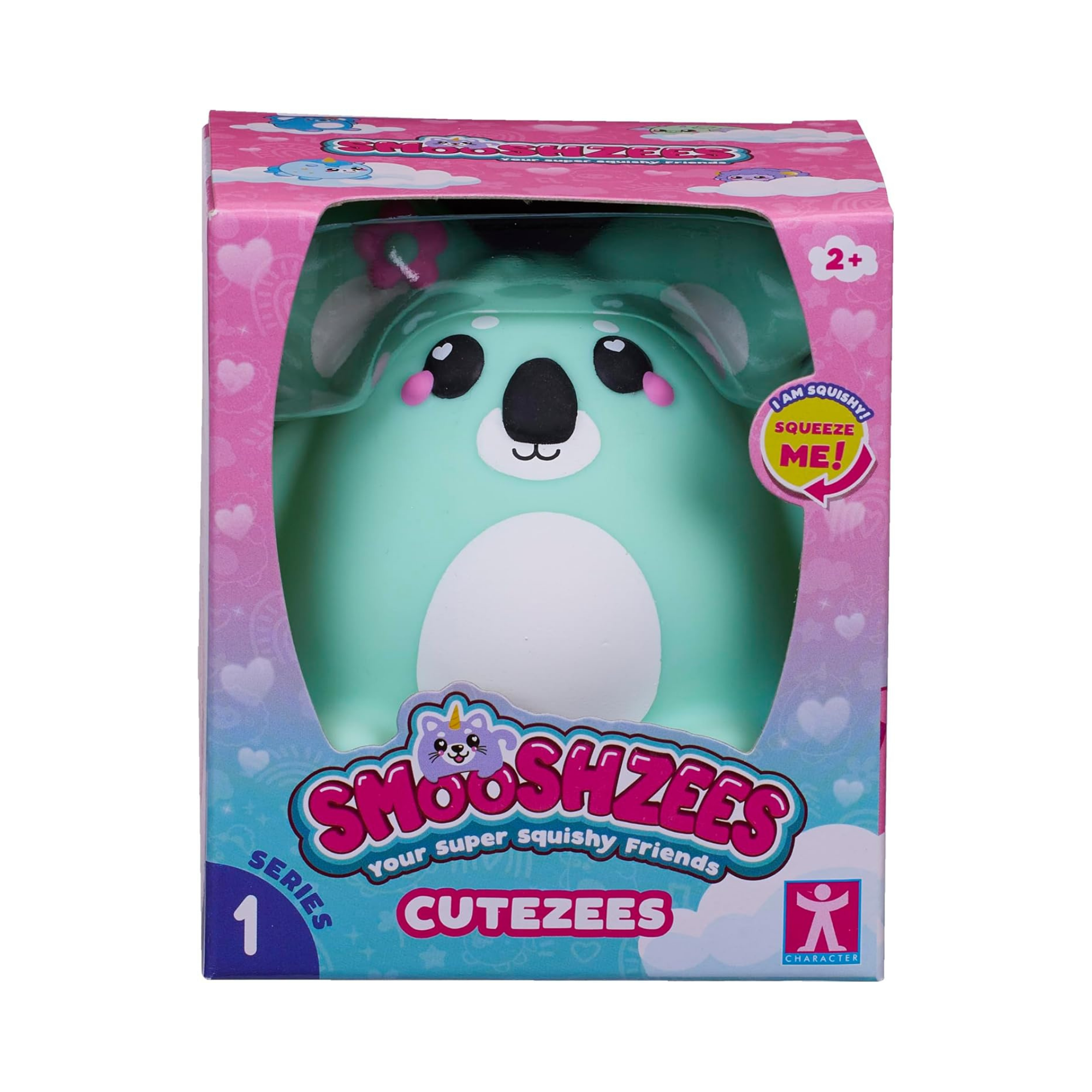 سموشزيز كيوتيزيز تشيب، كوالا أخضر، شخصيات قابلة للتجميع، ناعمة للغاية، محببة وطرية!