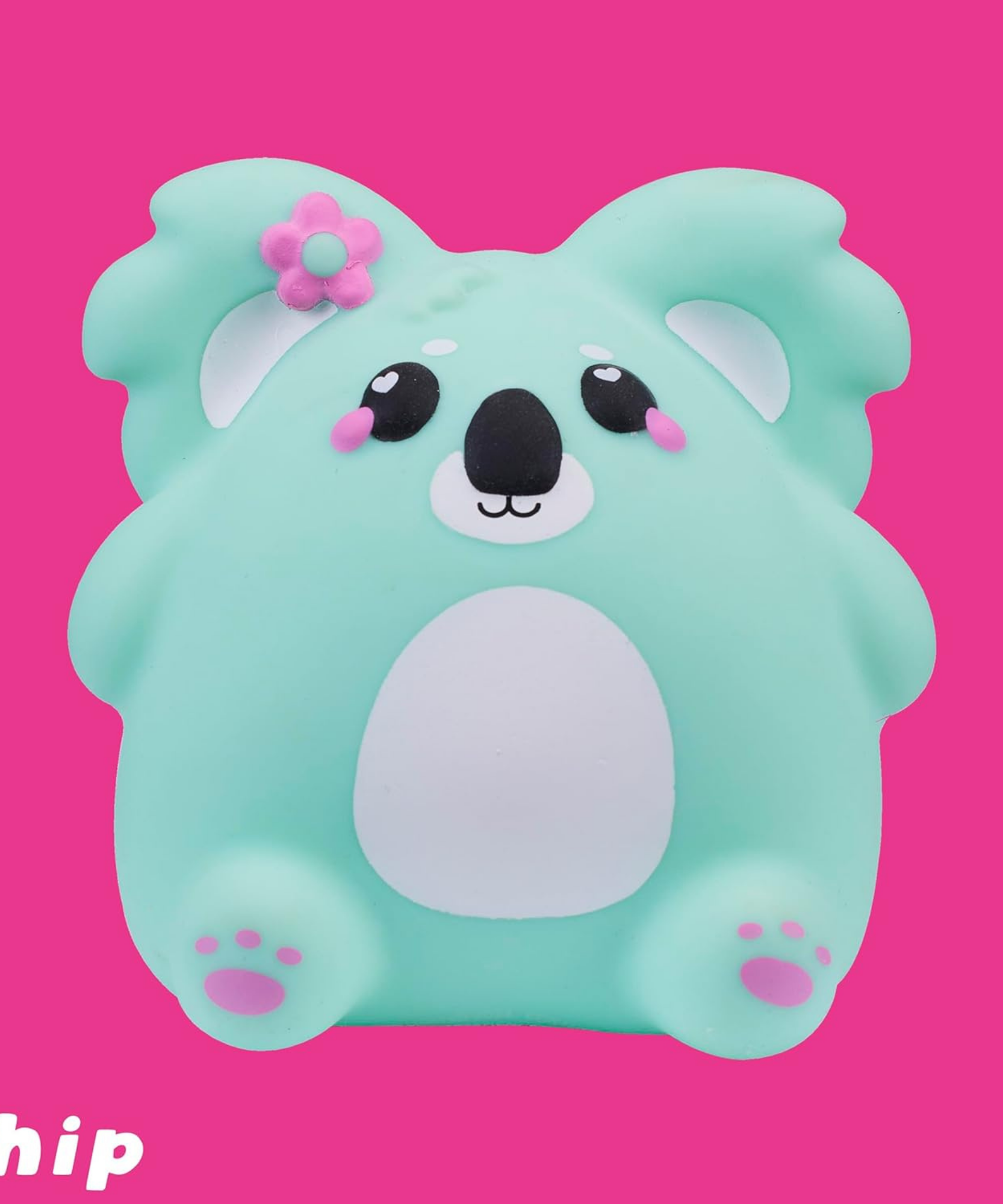 سموشزيز كيوتيزيز تشيب، كوالا أخضر، شخصيات قابلة للتجميع، ناعمة للغاية، محببة وطرية!