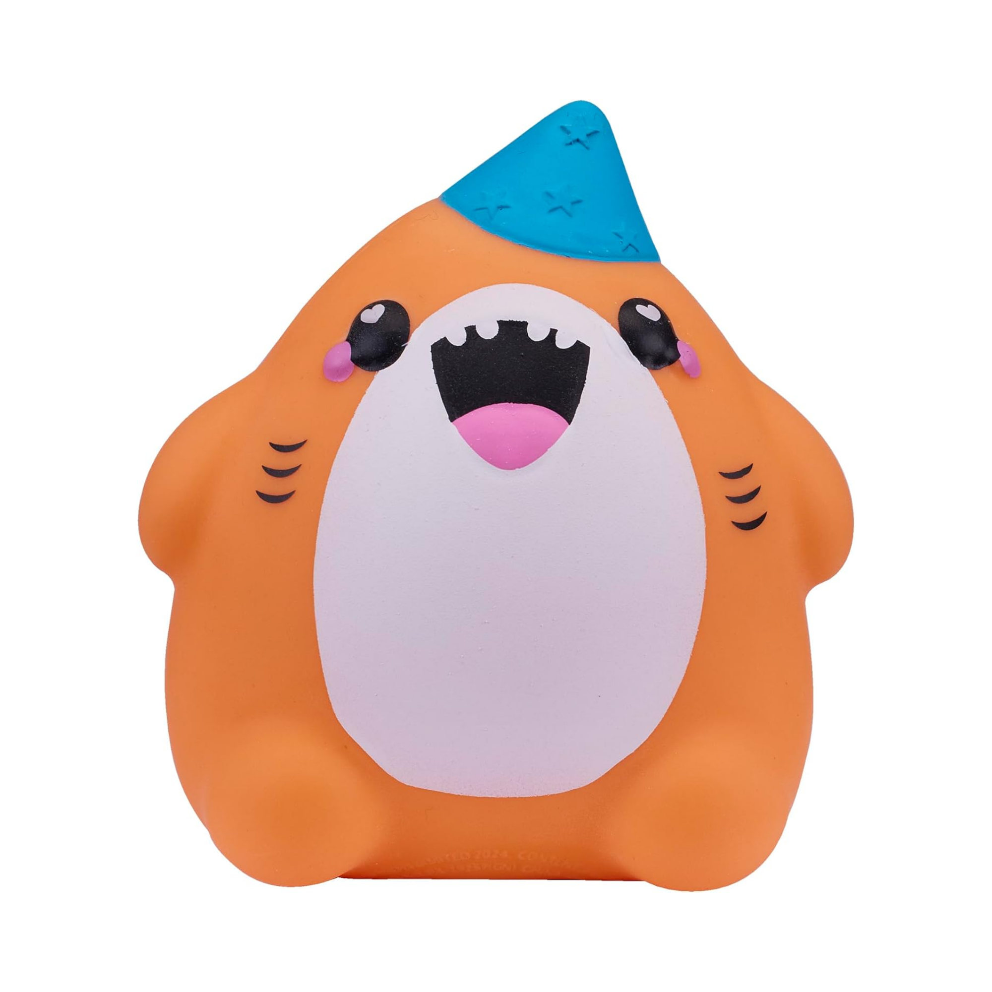 سمووشزيز كيوتيزيز ساندي، القرش البرتقالي، شخصيات قابلة للتجميع، ناعمة للغاية، محببة وطرية!