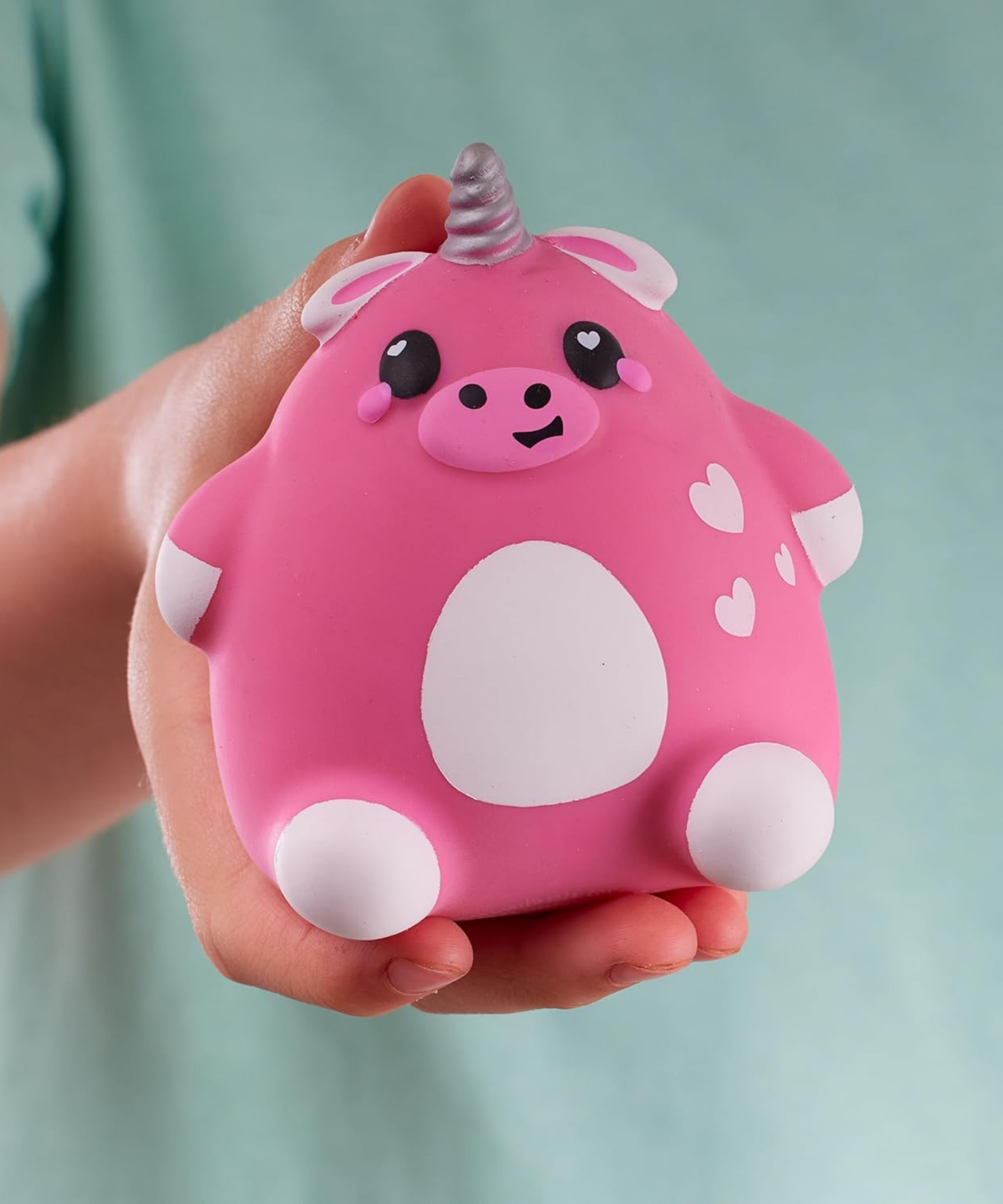 سمووشزيز كيوتيزيز سكارليت، بينك يونيكاو، شخصيات قابلة للتجميع، ناعمة للغاية، محببة وطرية!