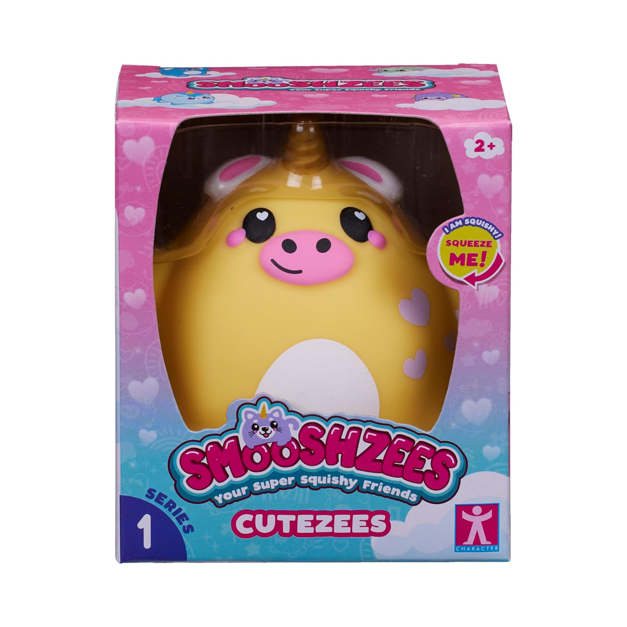سموشزيز كيوتيزيز، زهرة الحوذان الصفراء، شخصيات قابلة للتجميع، ناعمة للغاية، محببة وطرية!