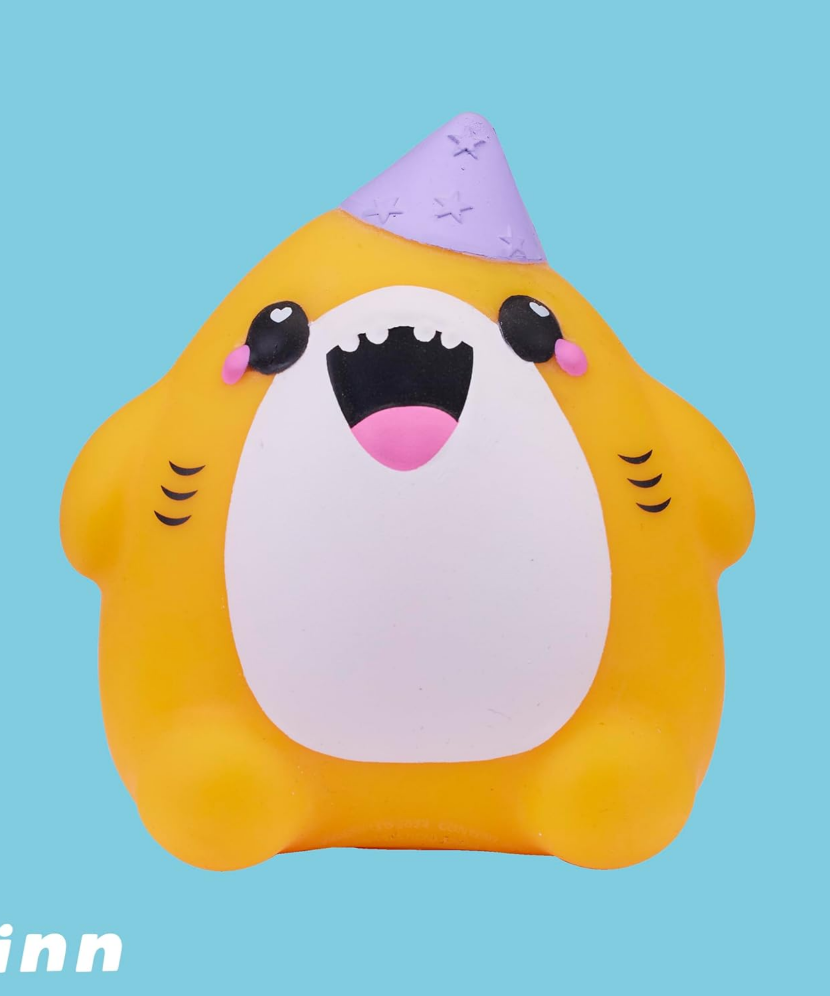 سمووشزيز كيوتيزيز فين، القرش الأصفر، شخصيات قابلة للتجميع، ناعمة للغاية، محببة وطرية!