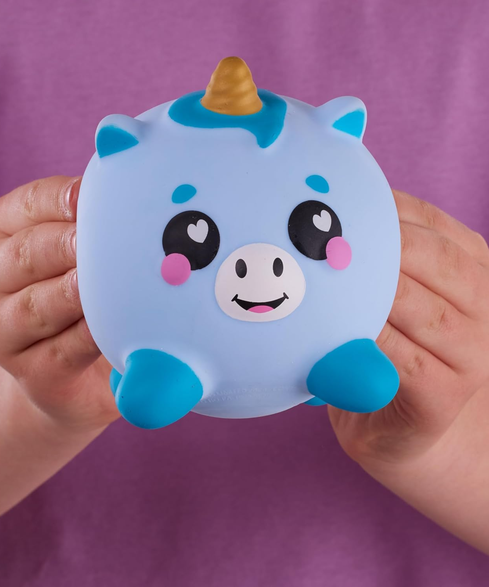 Smooshzees Luvzees, Boltz, Blue Unicorn, Collectable Characters, Supersoft, Cuddly and Squishy!