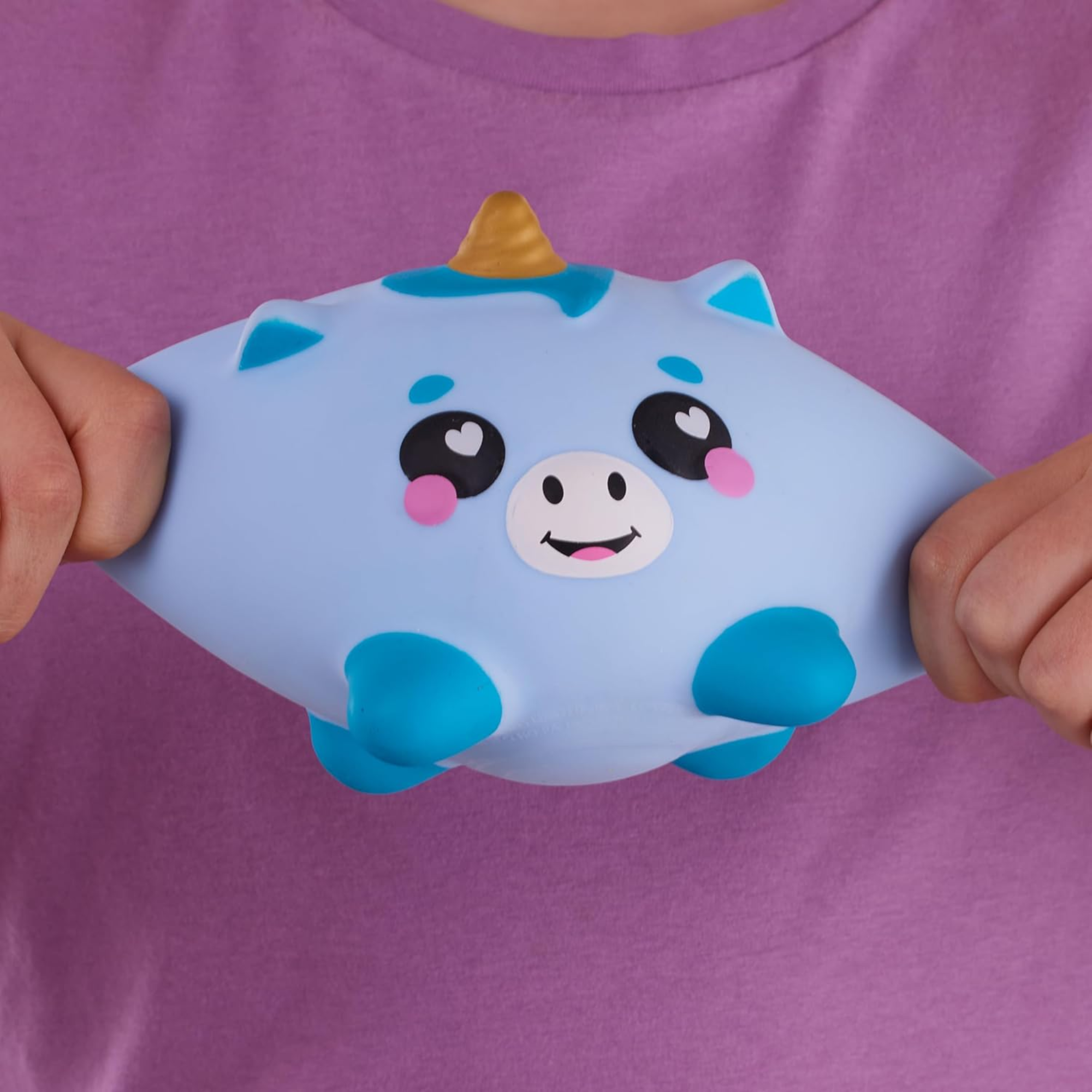 Smooshzees Luvzees, Boltz, Blue Unicorn, Collectable Characters, Supersoft, Cuddly and Squishy!