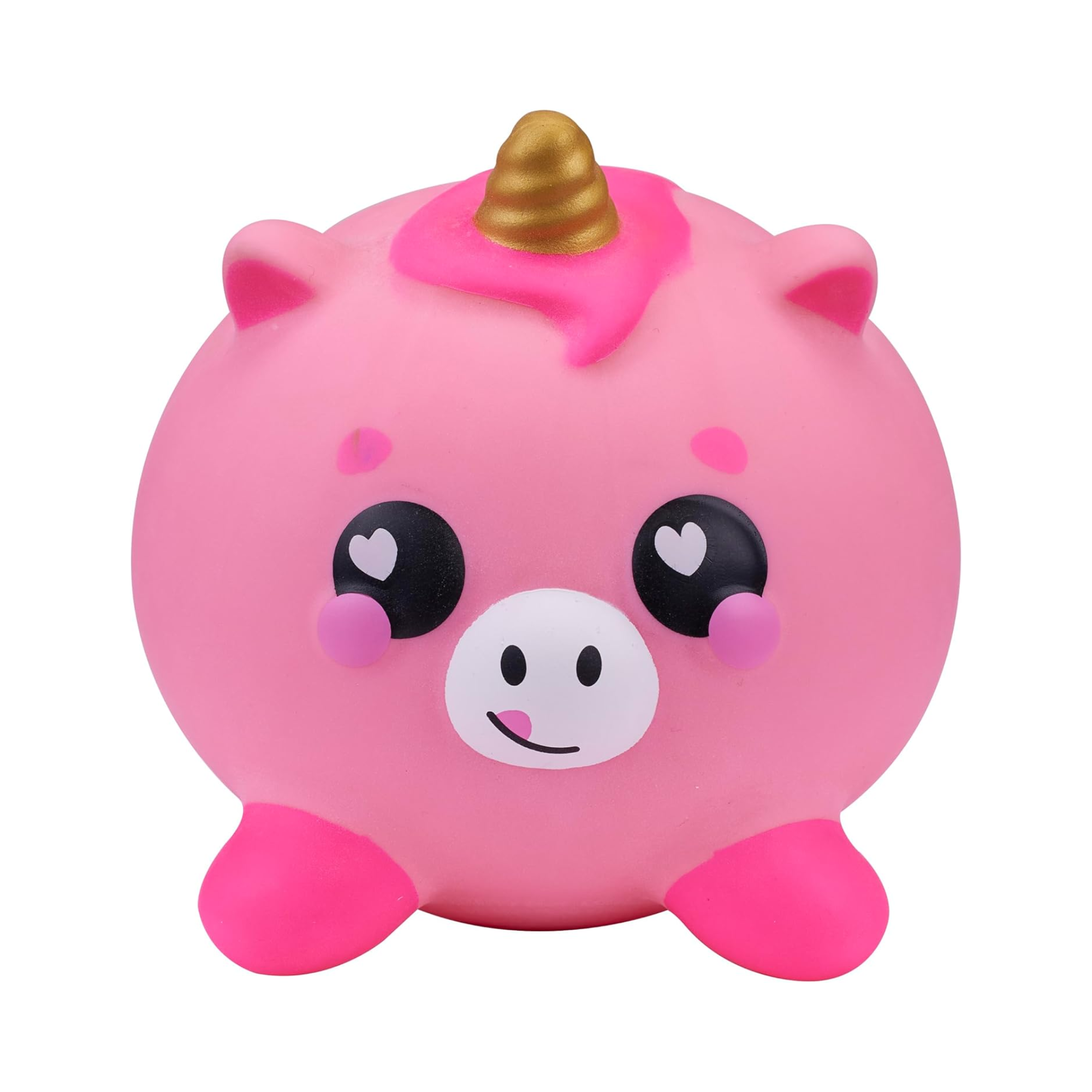 سمووشزيز لوفزيس، زابي، وحيد القرن الوردي، شخصيات قابلة للتجميع، ناعمة للغاية، محببة وطرية!