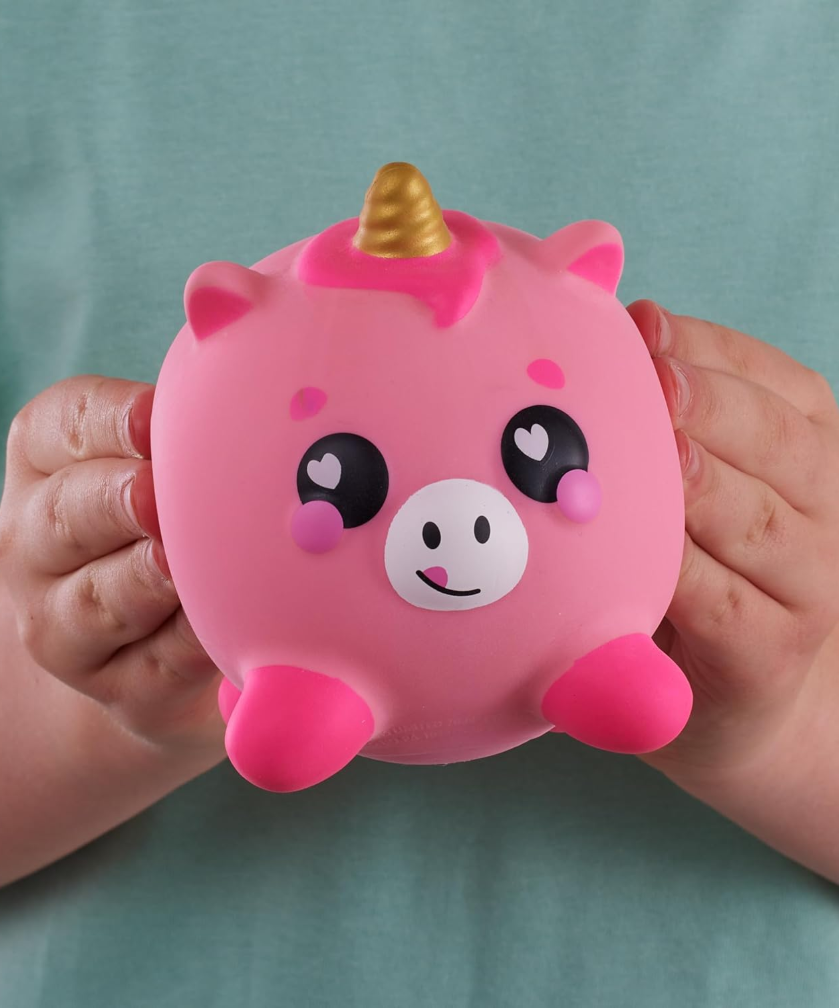 Smooshzees Luvzees, Zappy, Pink Unicorn, Collectable Characters, Supersoft, Cuddly and Squishy!