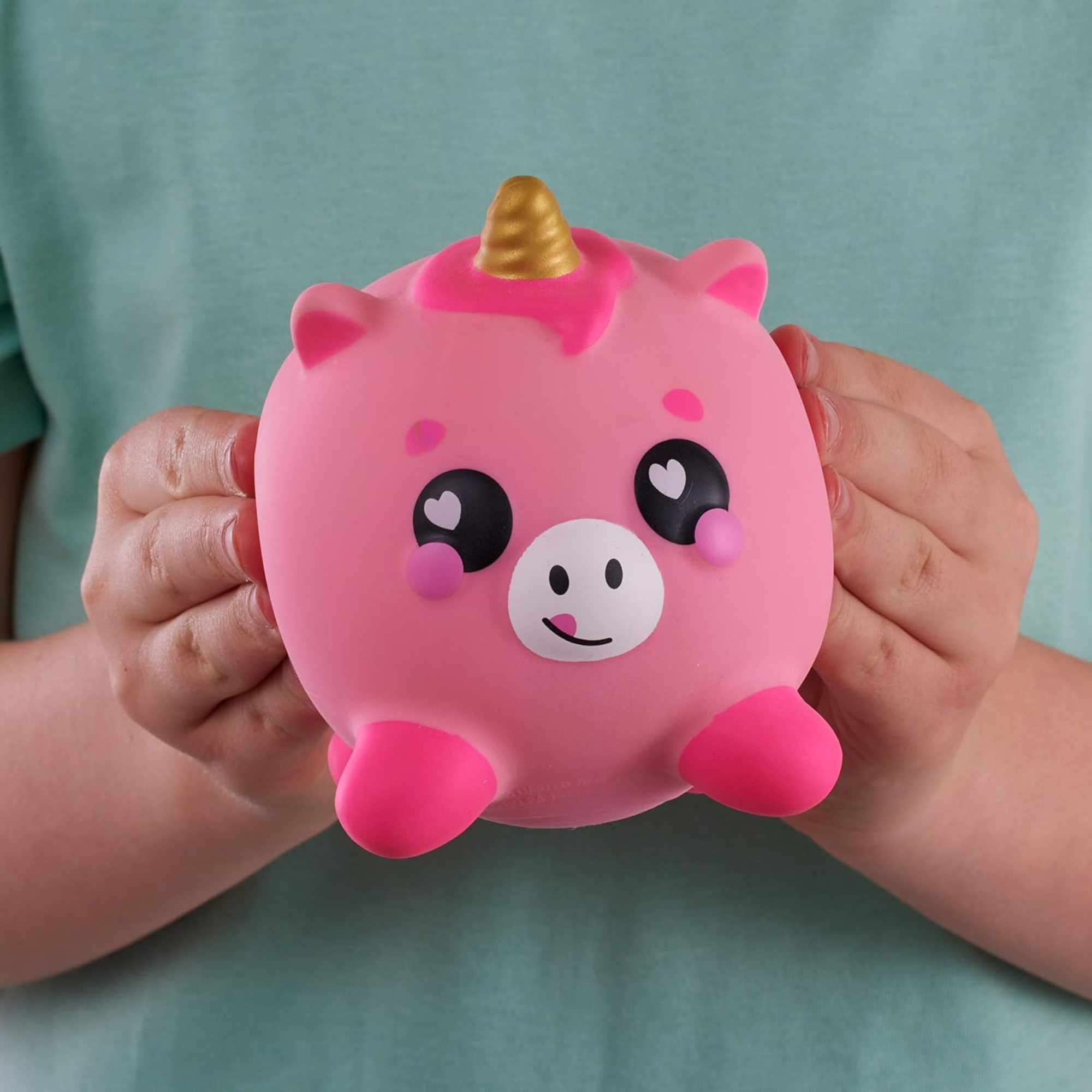 Smooshzees Luvzees, Zappy, Pink Unicorn, Collectable Characters, Supersoft, Cuddly and Squishy!