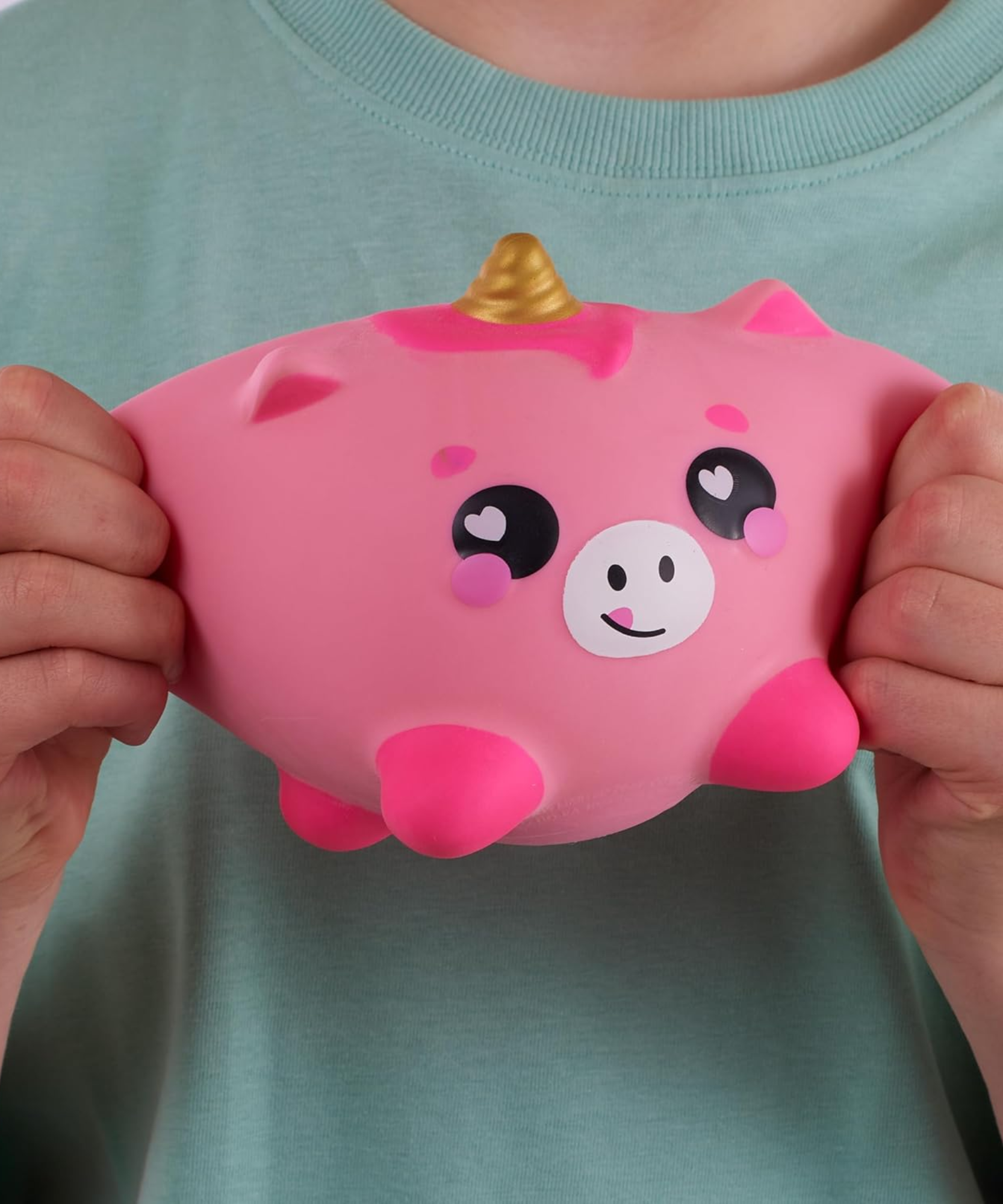 Smooshzees Luvzees, Zappy, Pink Unicorn, Collectable Characters, Supersoft, Cuddly and Squishy!