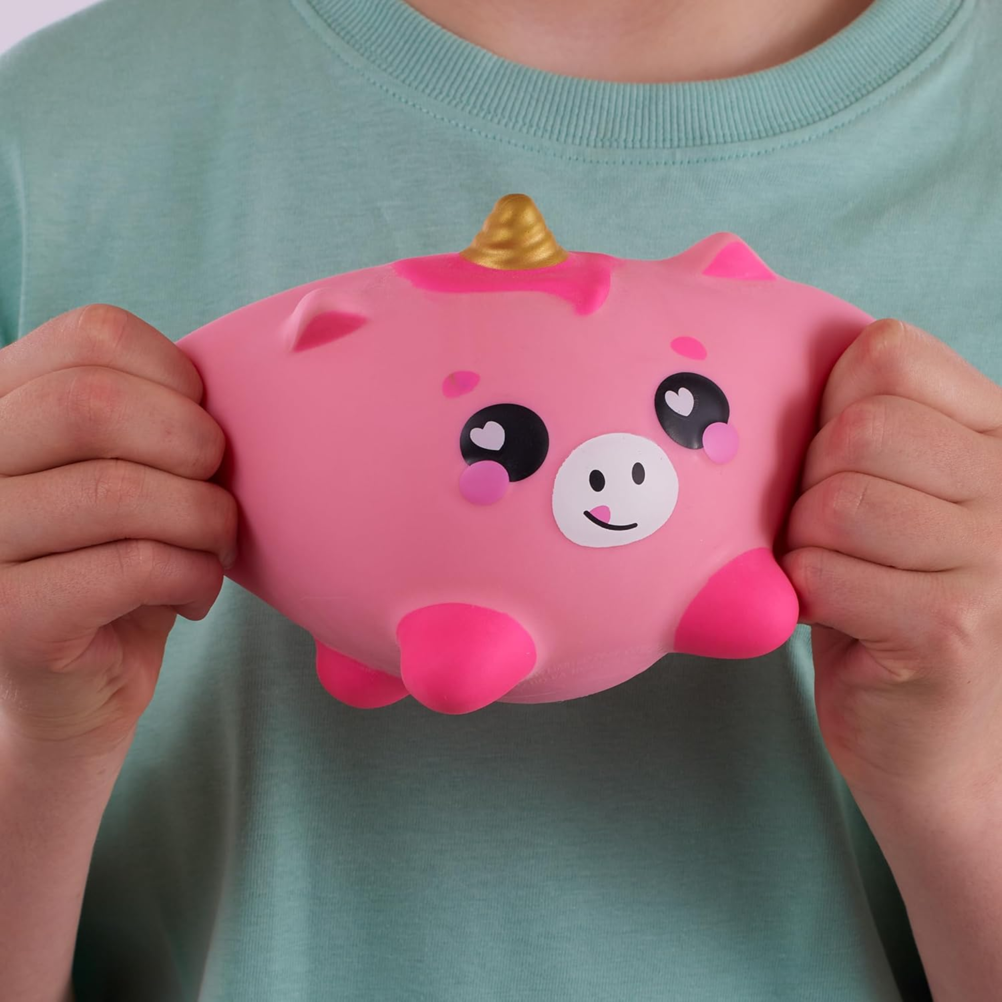 Smooshzees Luvzees, Zappy, Pink Unicorn, Collectable Characters, Supersoft, Cuddly and Squishy!