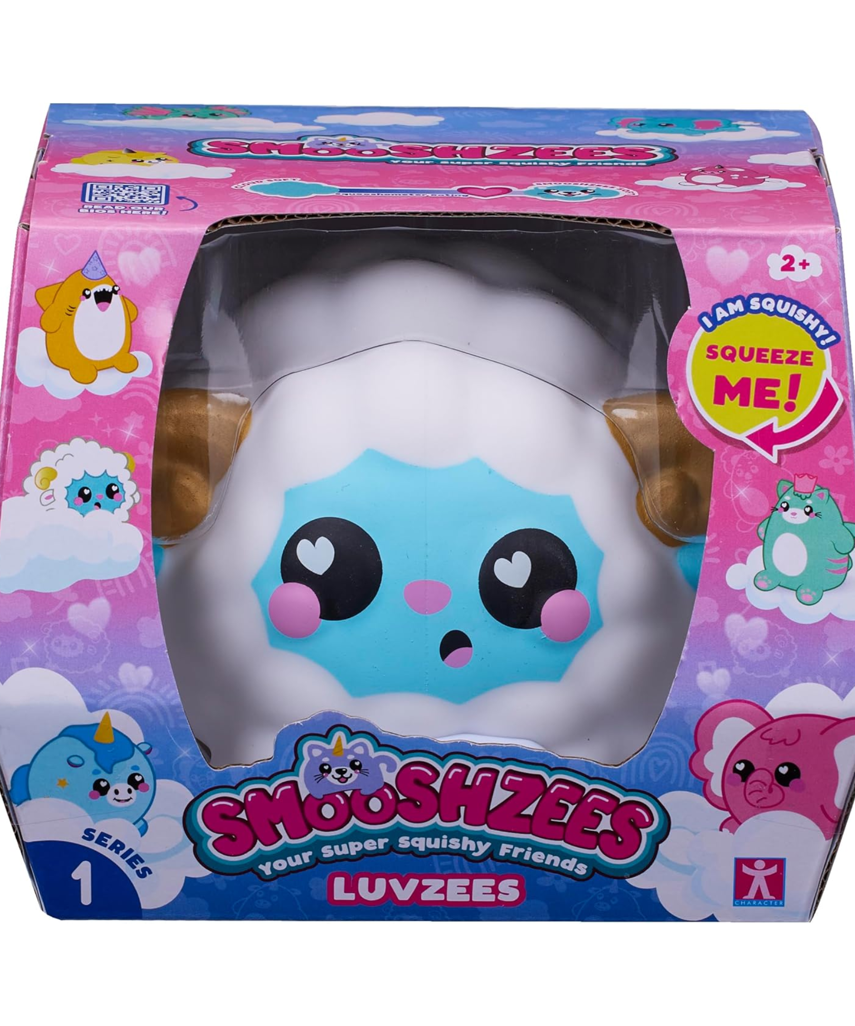 سمووشزيز لوفزيس، بليبو، وايت شيب، شخصيات قابلة للتجميع، ناعمة للغاية، محببة وطرية!