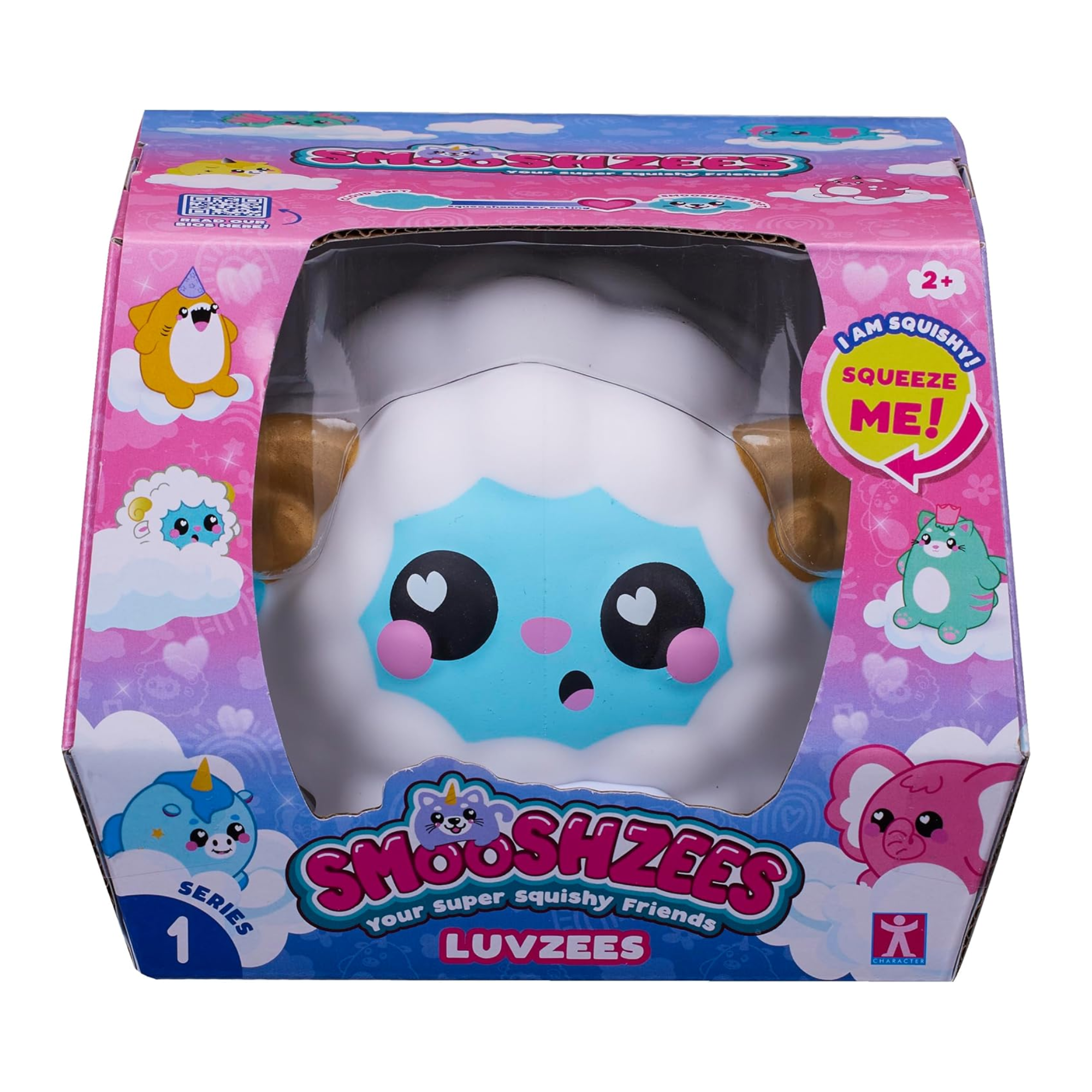 سمووشزيز لوفزيس، بليبو، وايت شيب، شخصيات قابلة للتجميع، ناعمة للغاية، محببة وطرية!